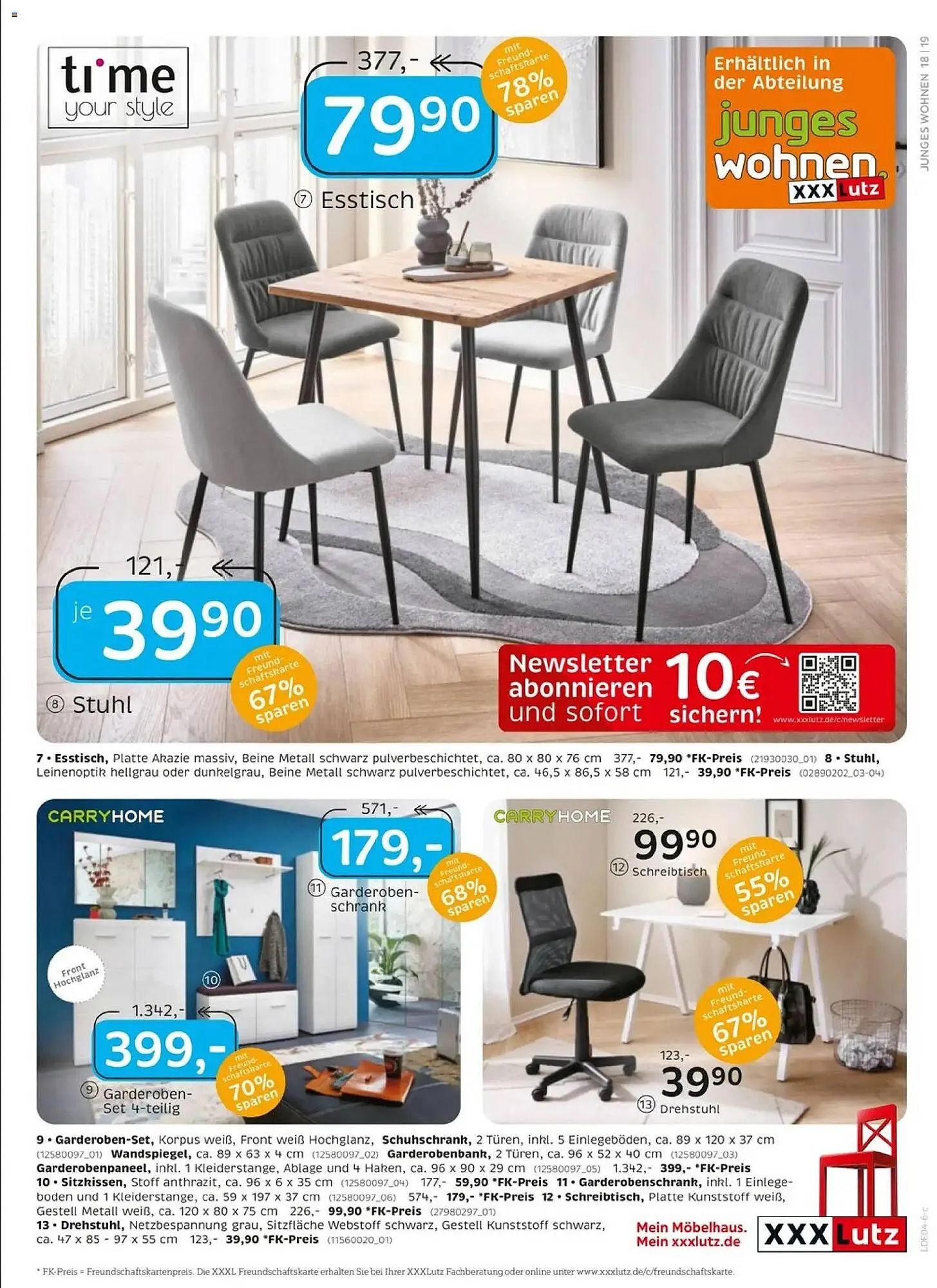 XXXLutz Prospekt von 4. April bis 18. April 2026 - Prospekt seite 19