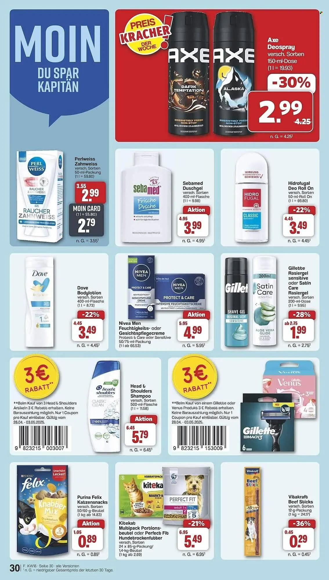 Famila Nord Ost Prospekt von 28. April bis 3. Mai 2025 - Prospekt seite 33