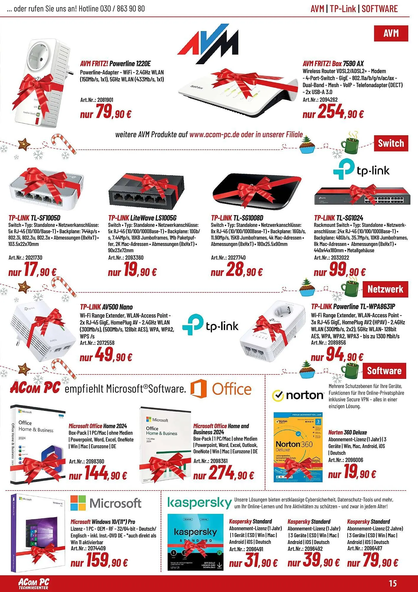 ACom PC Prospekt von 1. Dezember bis 31. Januar 2025 - Prospekt seite 15