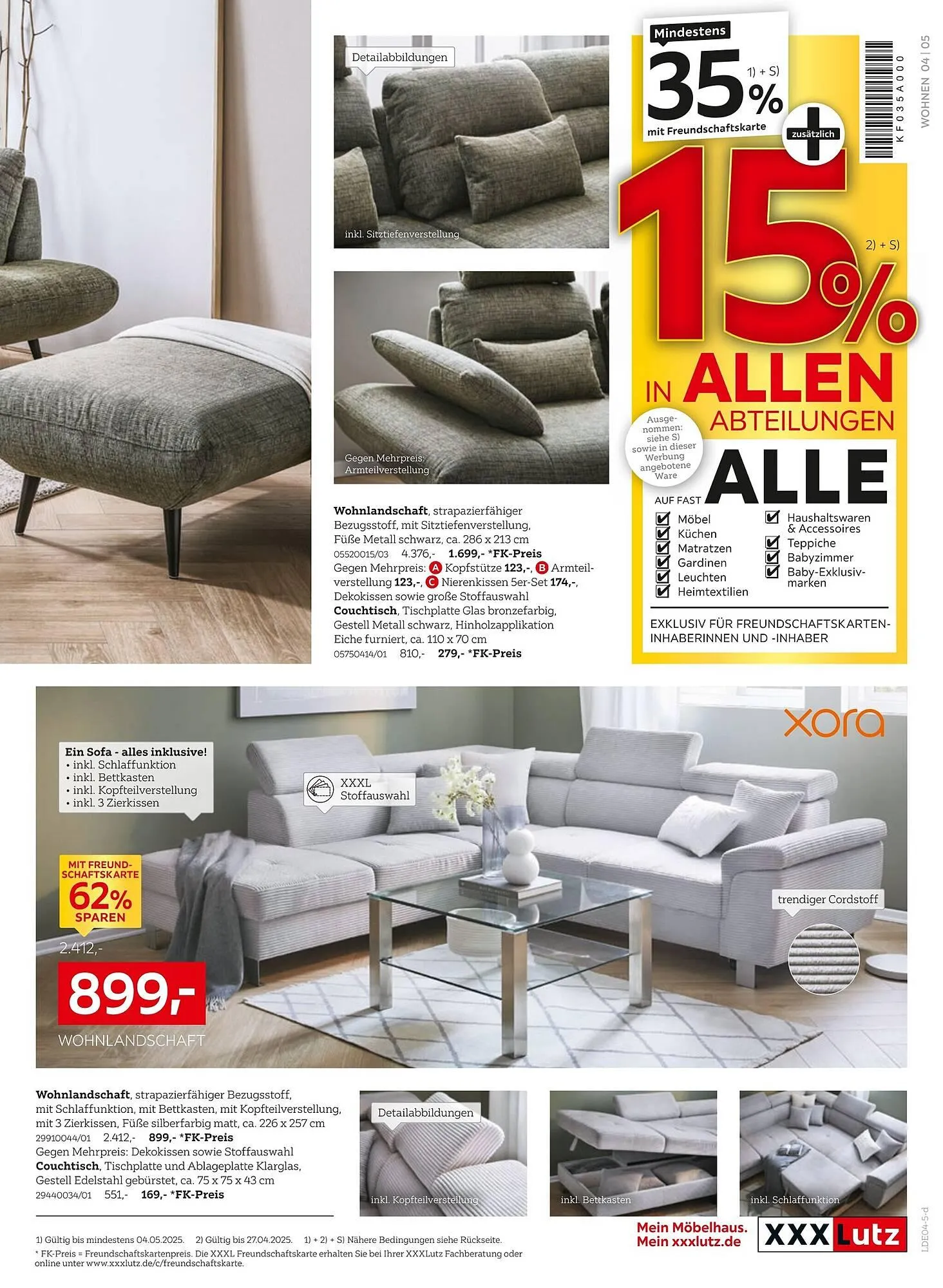 XXXLutz Prospekt von 21. April bis 27. April 2025 - Prospekt seite 5
