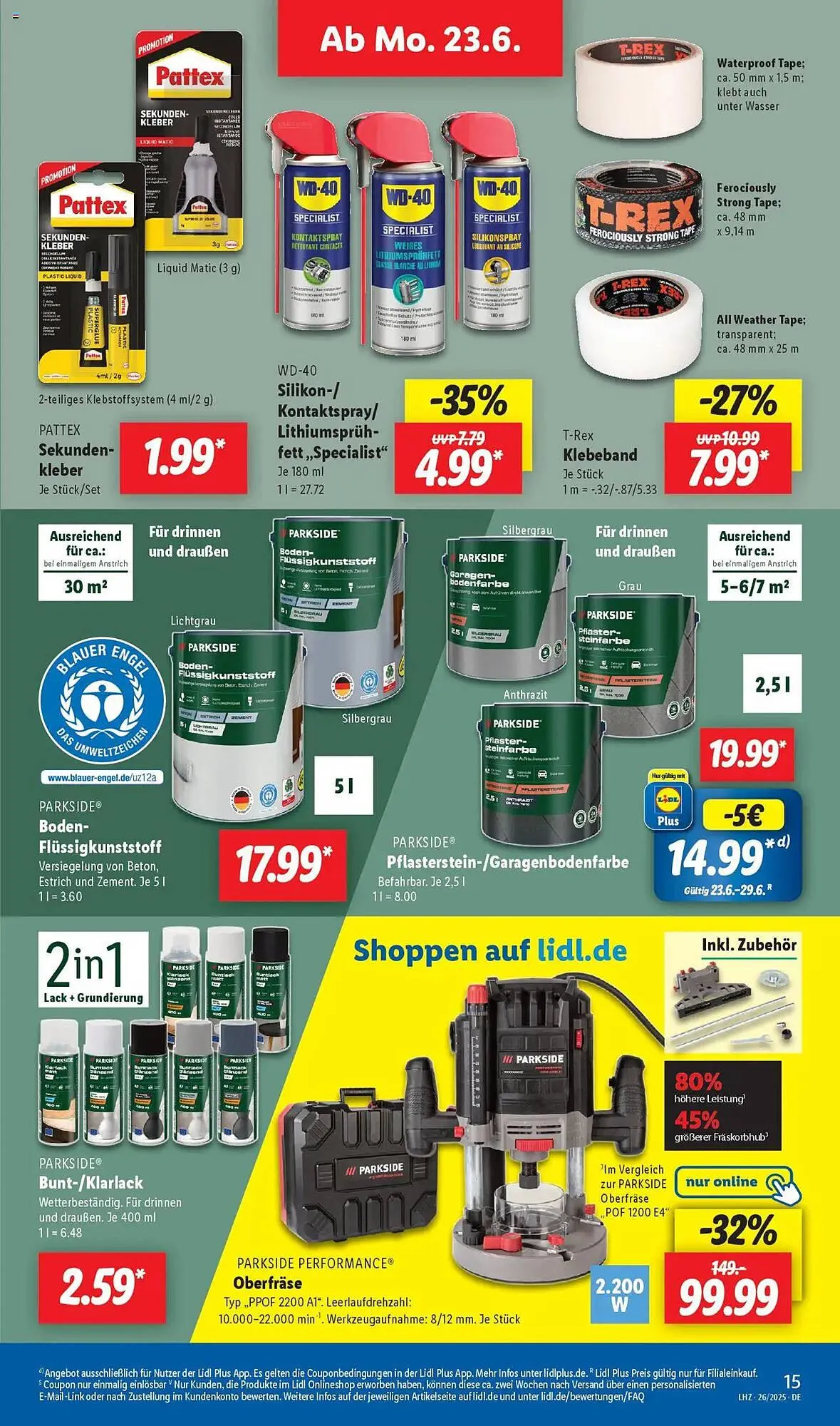 Lidl Prospekt von 23. Juni bis 28. Juni 2025 - Prospekt seite 3