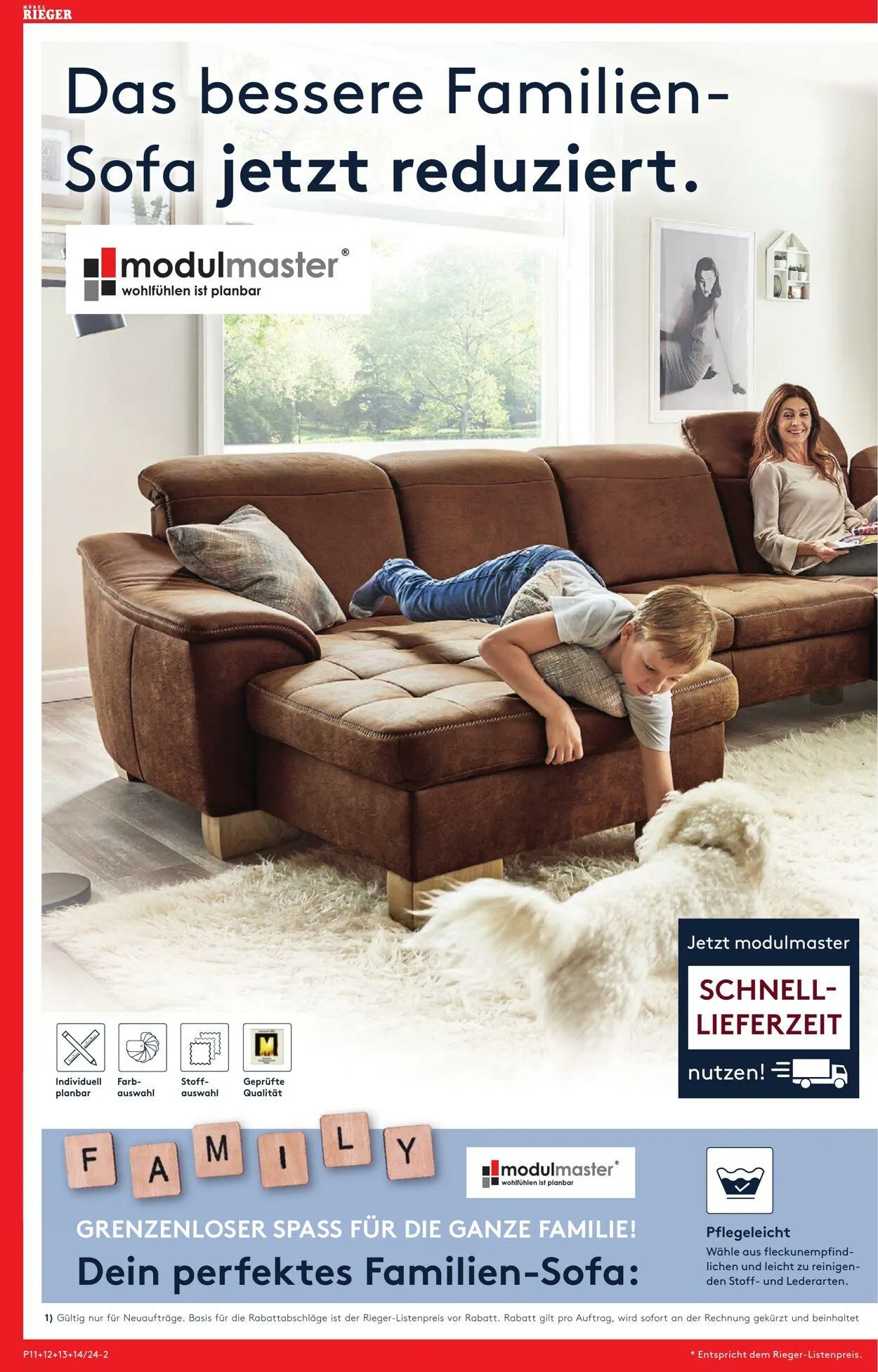 Möbel Rieger Aktueller Prospekt von 8. Oktober bis 22. Oktober 2025 - Prospekt seite 2