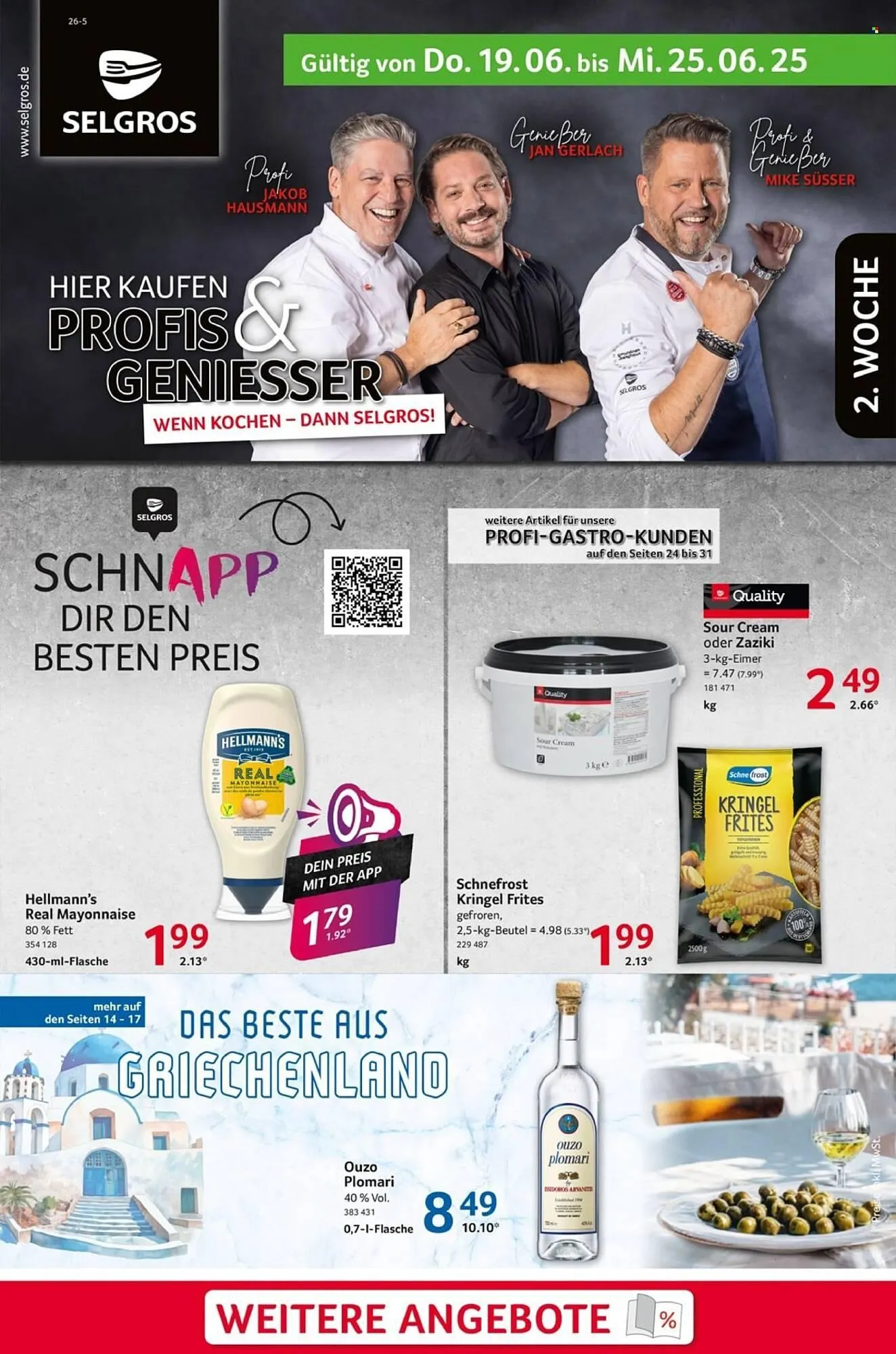 Selgros Prospekt von 19. Juni bis 25. Juni 2025 - Prospekt seite 1