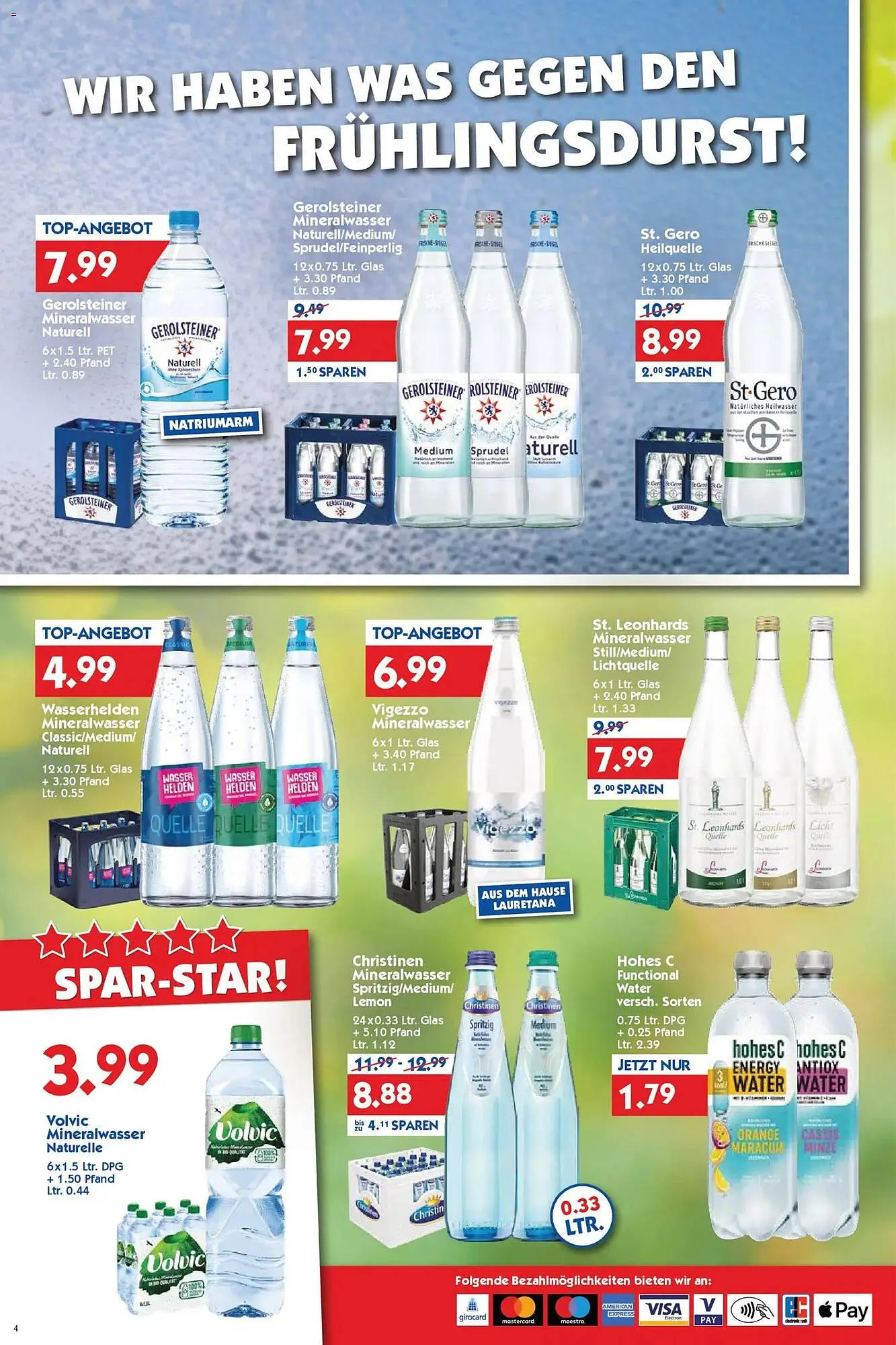 Hol'ab Getränkemarkt Prospekt von 4. Mai bis 9. Mai 2026 - Prospekt seite 4