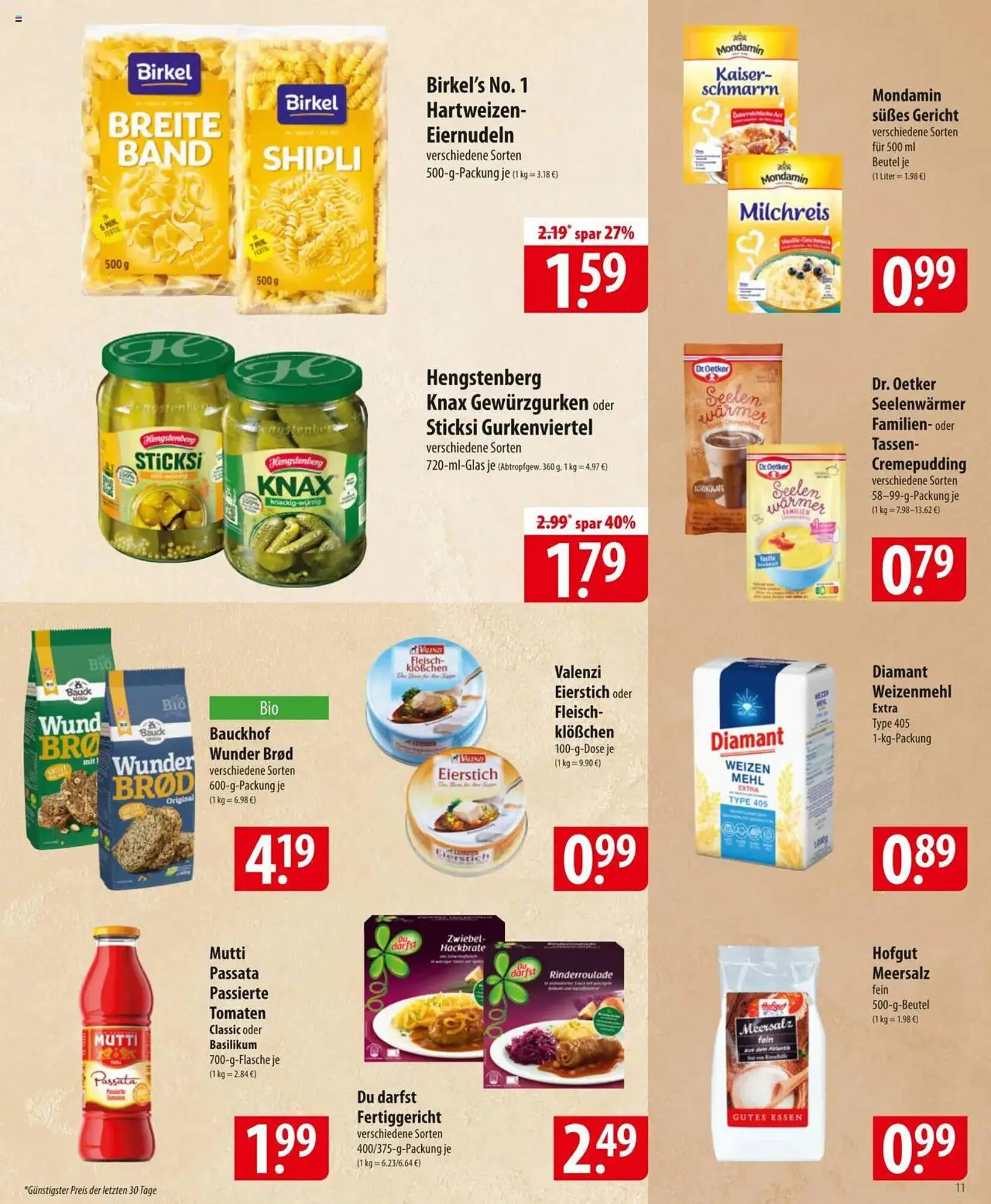 Famila Nord Ost Prospekt von 10. März bis 15. März 2025 - Prospekt seite 11