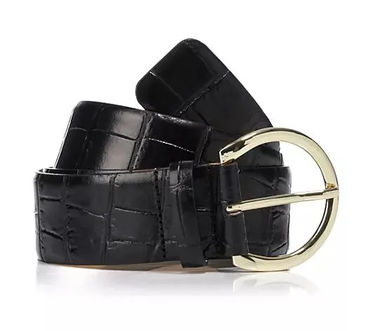 STEFFEN SCHRAUT by Abro Gürtel echt Leder Made in Italy