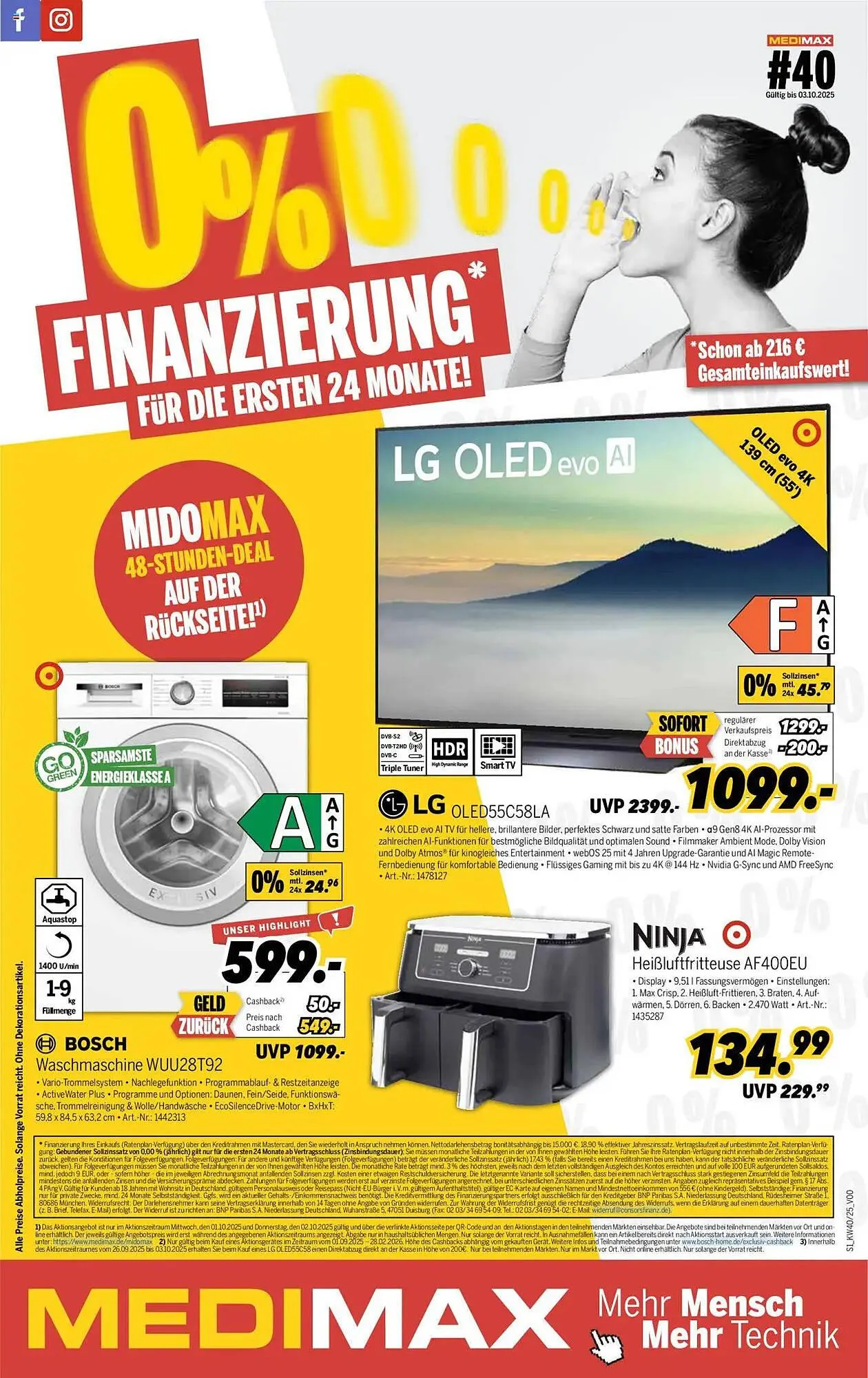 MEDIMAX Prospekt von 27. September bis 3. Oktober 2025 - Prospekt seite 1
