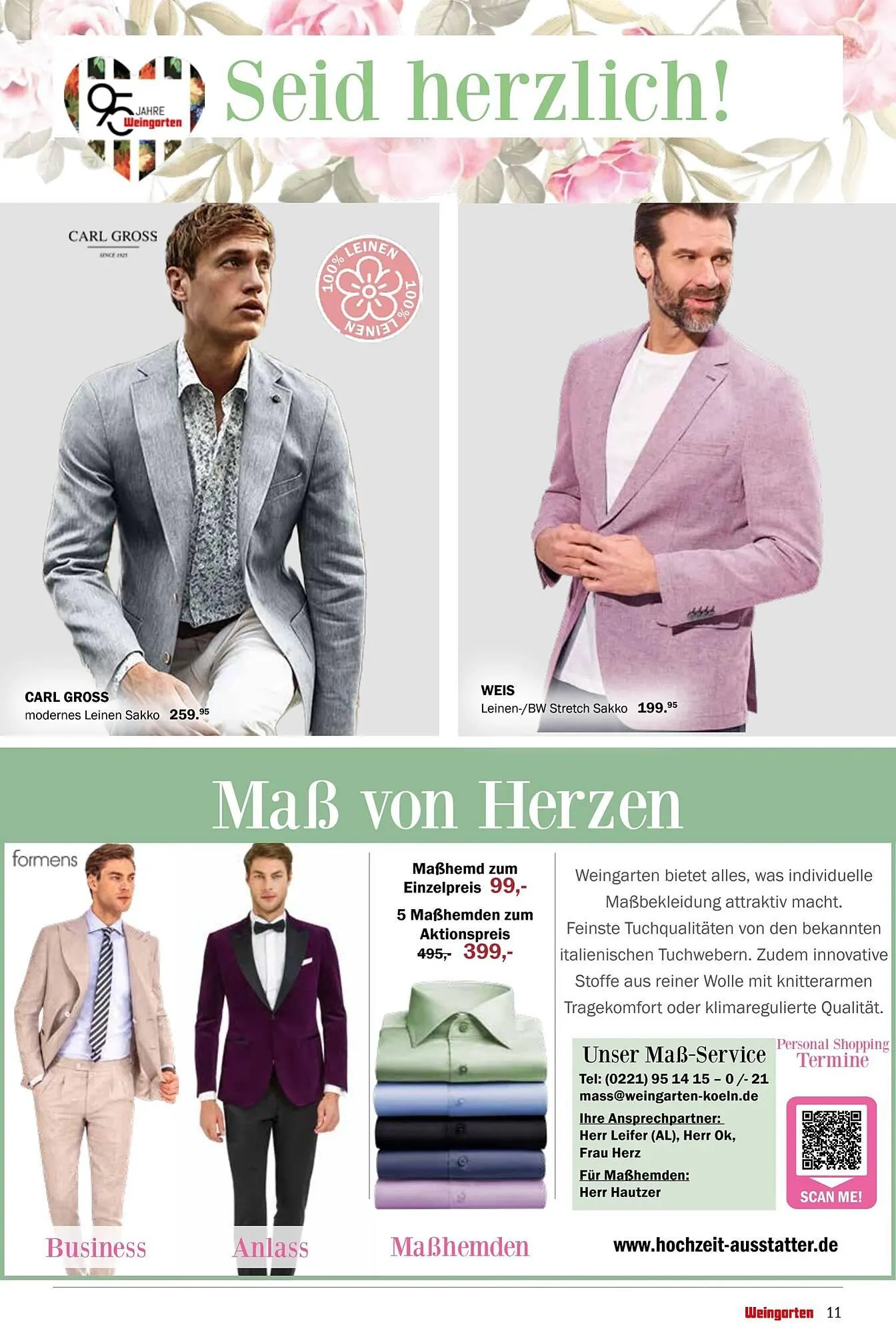 Modehaus Weingarten Prospekt von 12. März bis 31. März 2025 - Prospekt seite 11