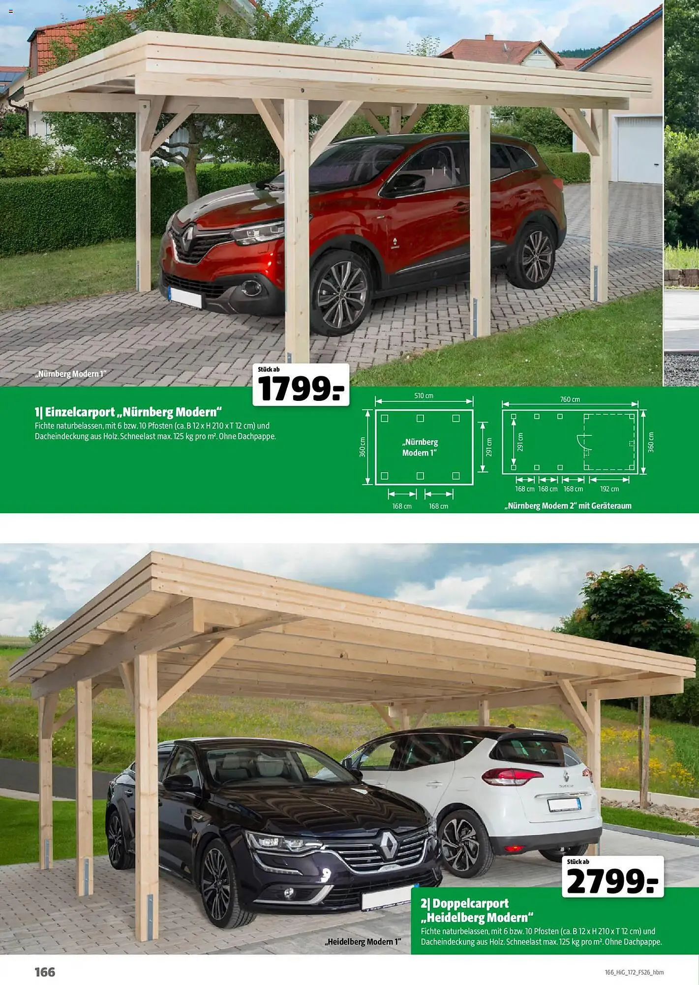 Hagebau Prospekt von 2. März bis 31. Dezember 2026 - Prospekt seite 166