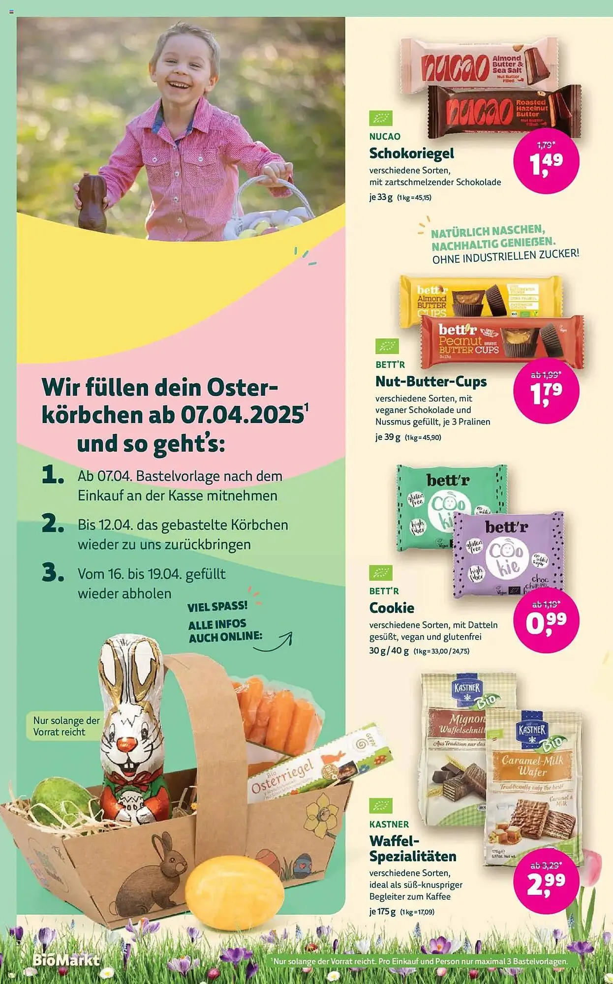 Biomarkt Prospekt von 9. April bis 22. April 2025 - Prospekt seite 12