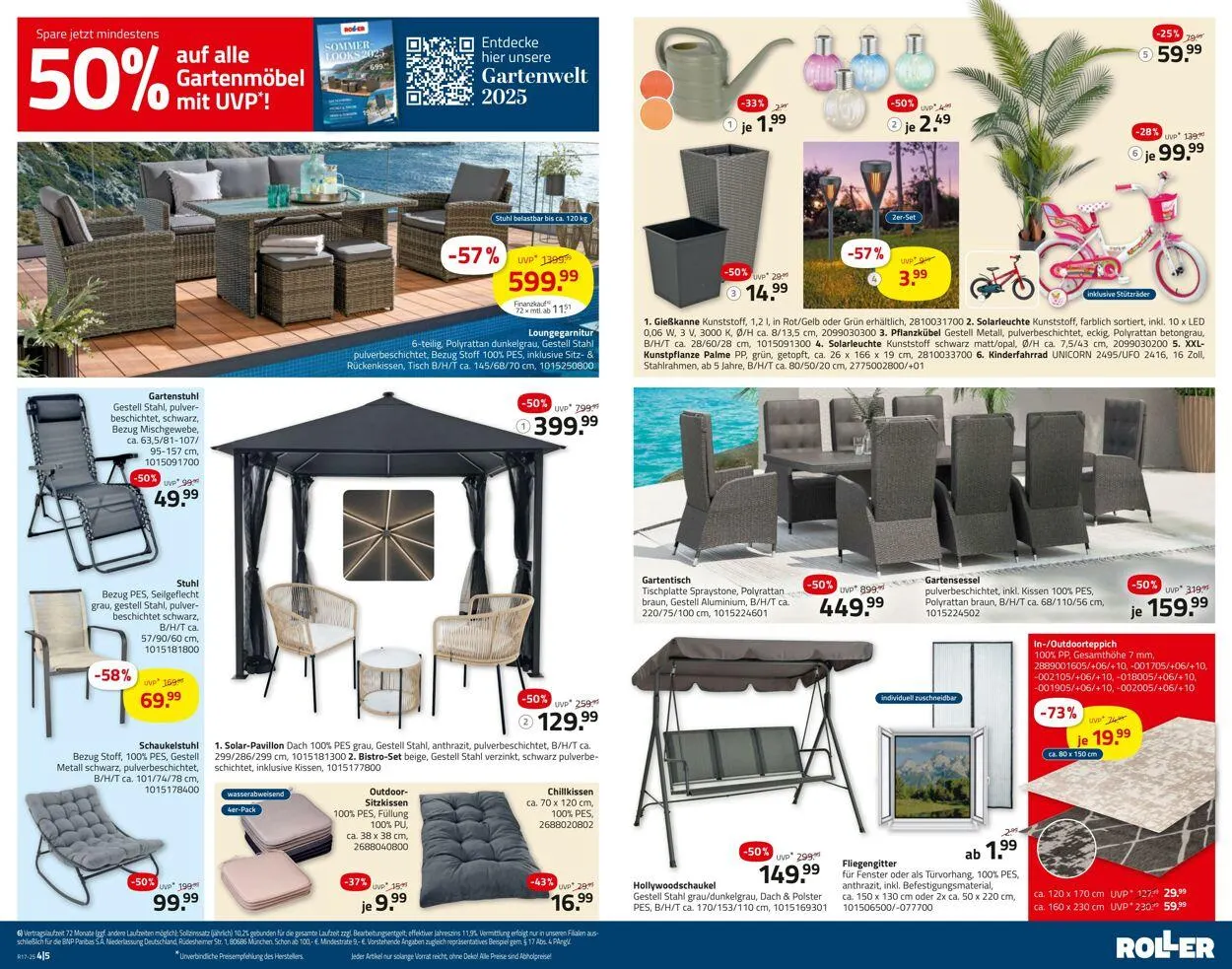 Roller Aktueller Prospekt von 20. April bis 26. April 2025 - Prospekt seite 8