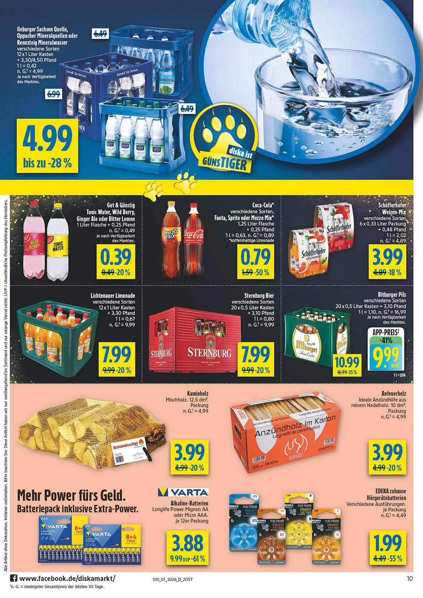 Diska Prospekt von 29. Dezember bis 3. Januar 2026 - Prospekt seite 10