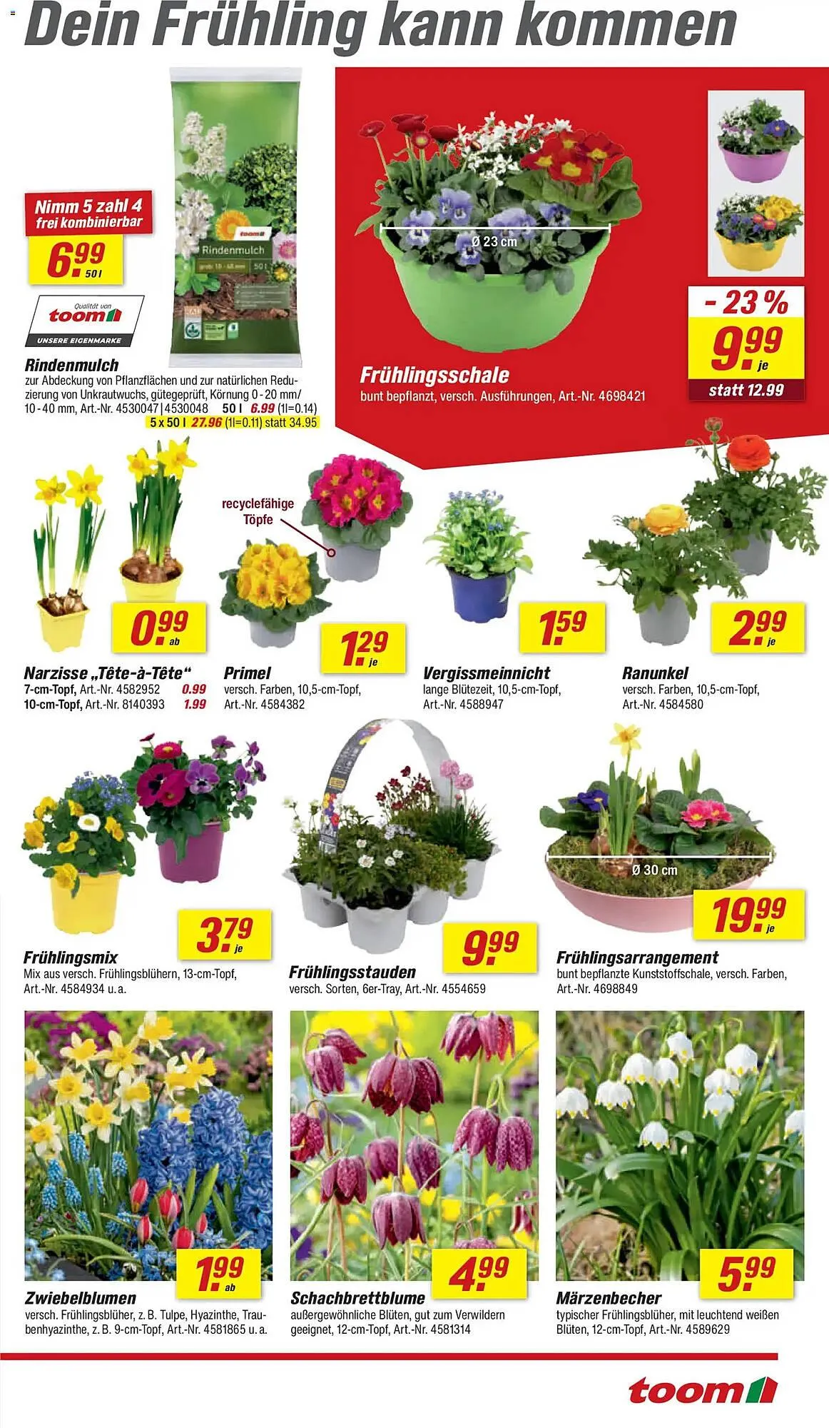 Toom Baumarkt Prospekt von 14. März bis 20. März 2026 - Prospekt seite 5