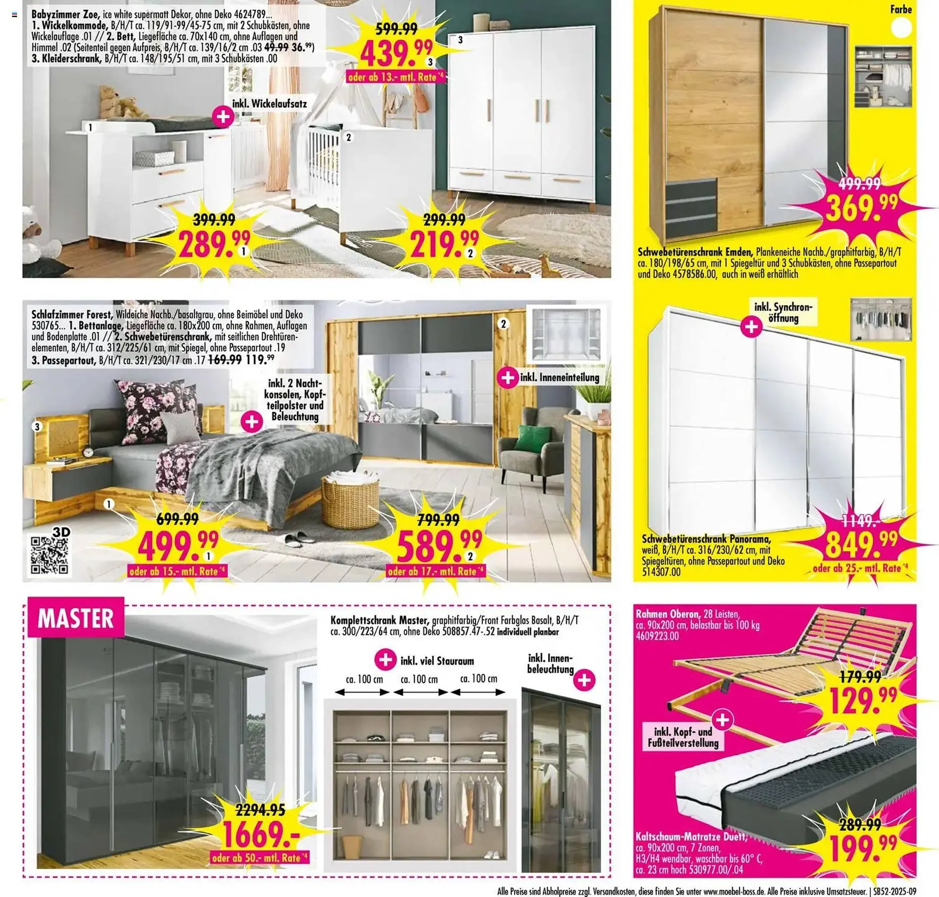Möbel Boss Prospekt von 20. Dezember bis 2. Januar 2026 - Prospekt seite 9