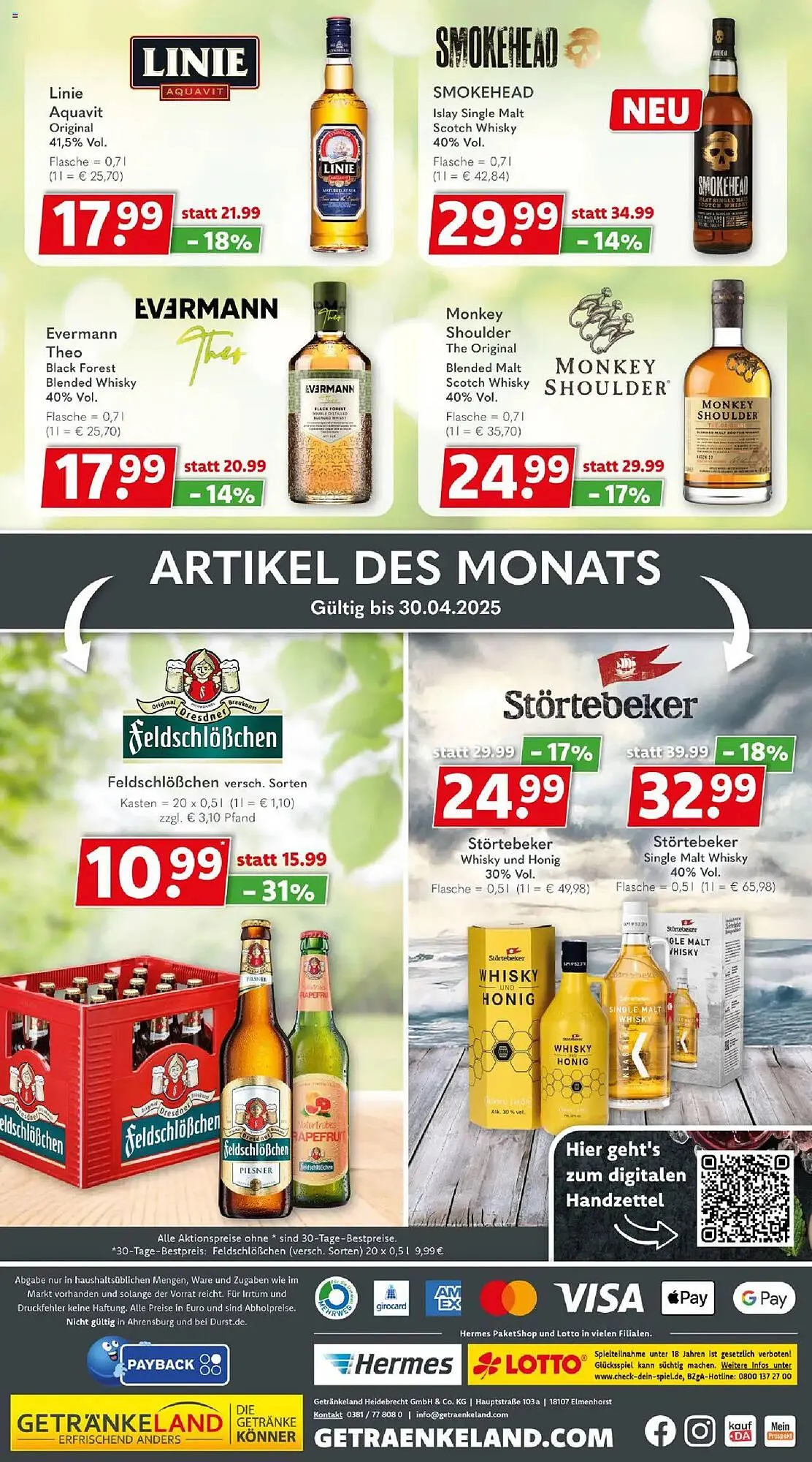 Getränkeland Prospekt von 14. April bis 26. April 2025 - Prospekt seite 10