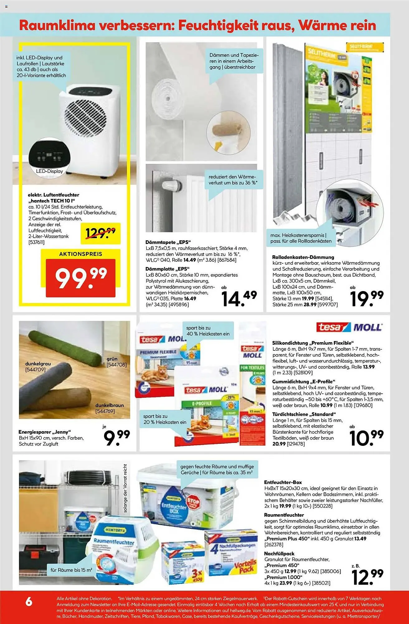 Hellweg Prospekt von 27. Oktober bis 1. November 2025 - Prospekt seite 6