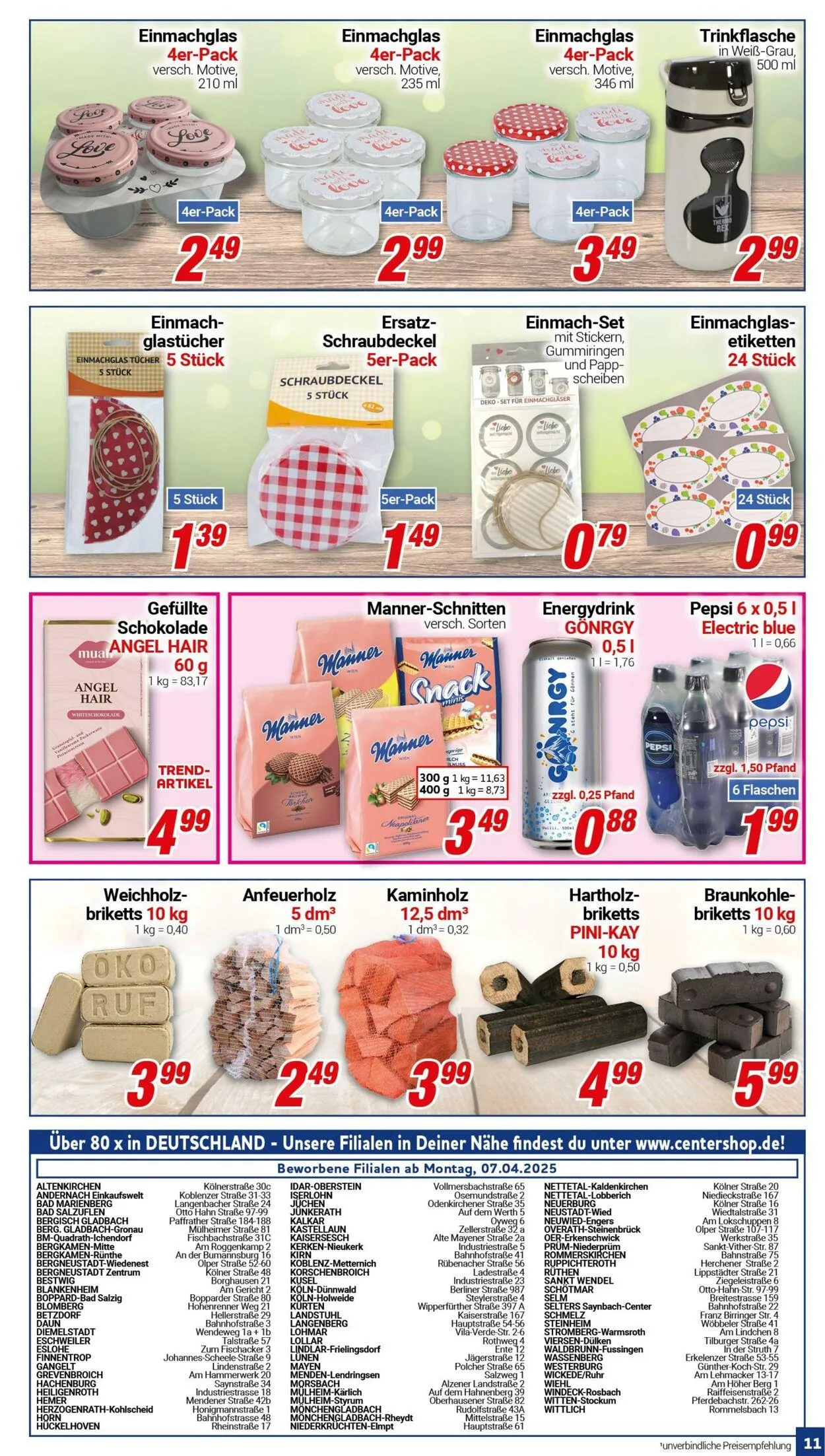 CENTERSHOP von 9. April bis 23. April 2025 - Prospekt seite 11
