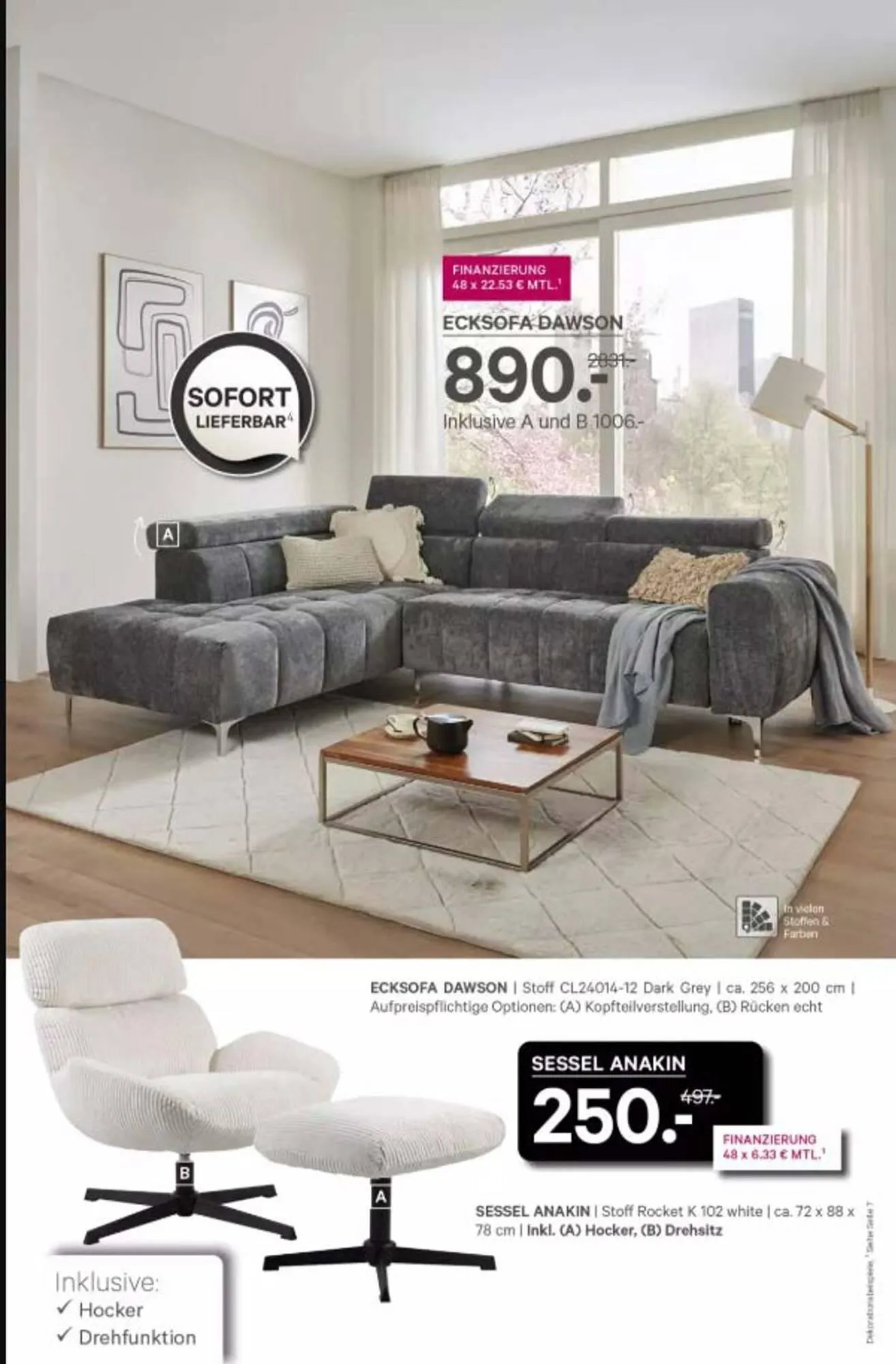 Kabs Polsterwelt Prospekt von 10. November bis 2. Dezember 2025 - Prospekt seite 18