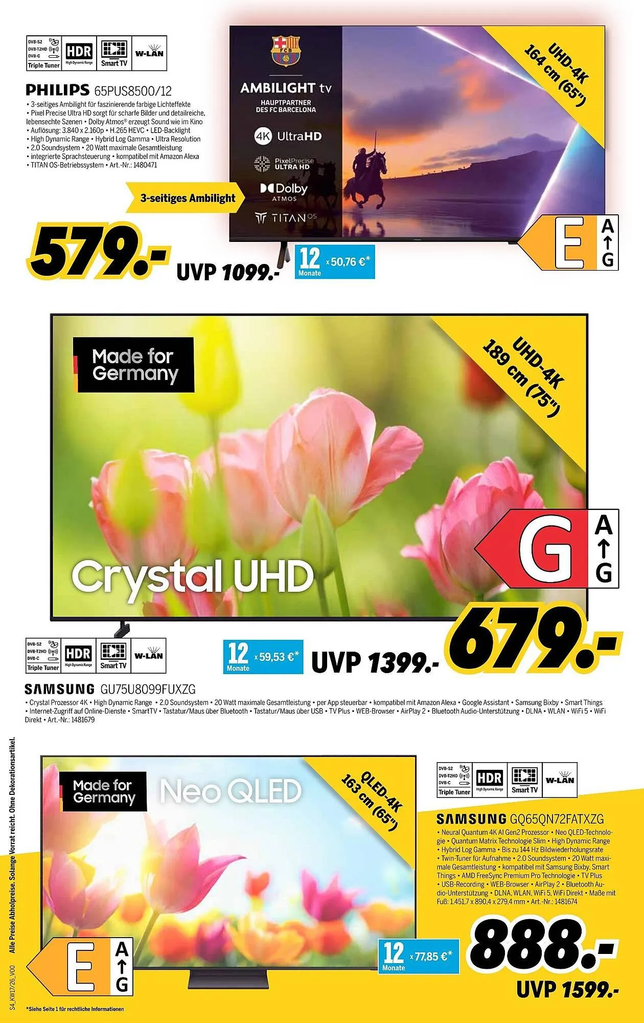 MEDIMAX Prospekt von 18. April bis 24. April 2026 - Prospekt seite 4