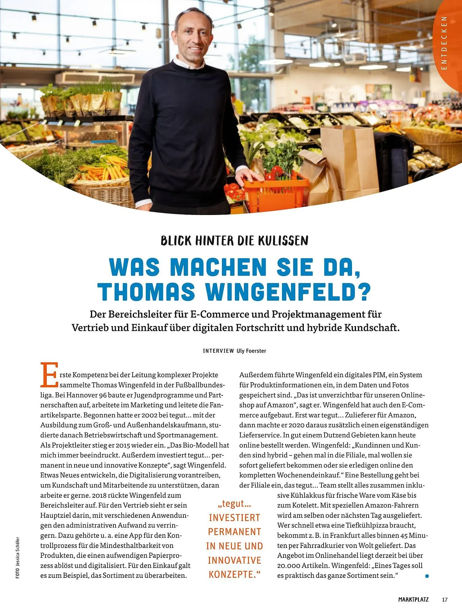 tegut Prospekt von 13. Januar bis 18. Januar 2025 - Prospekt seite 15