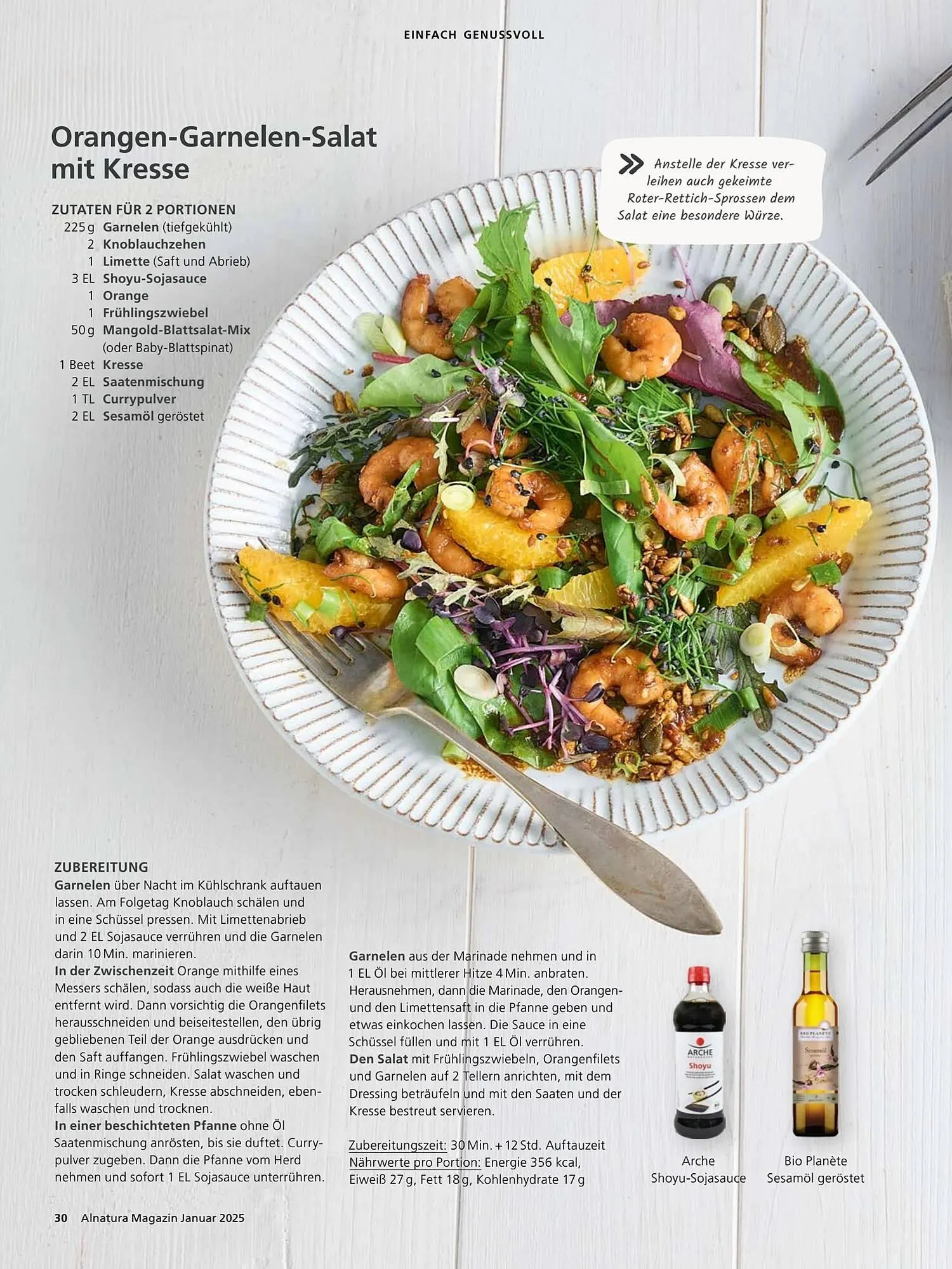 Alnatura Prospekt von 8. Januar bis 1. Februar 2025 - Prospekt seite 30