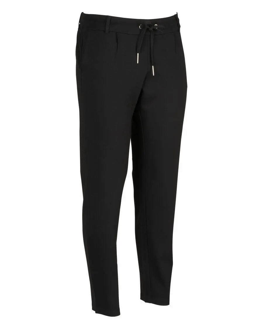 Hose mit weiter Passform Janina curved, teilelastischer Bund