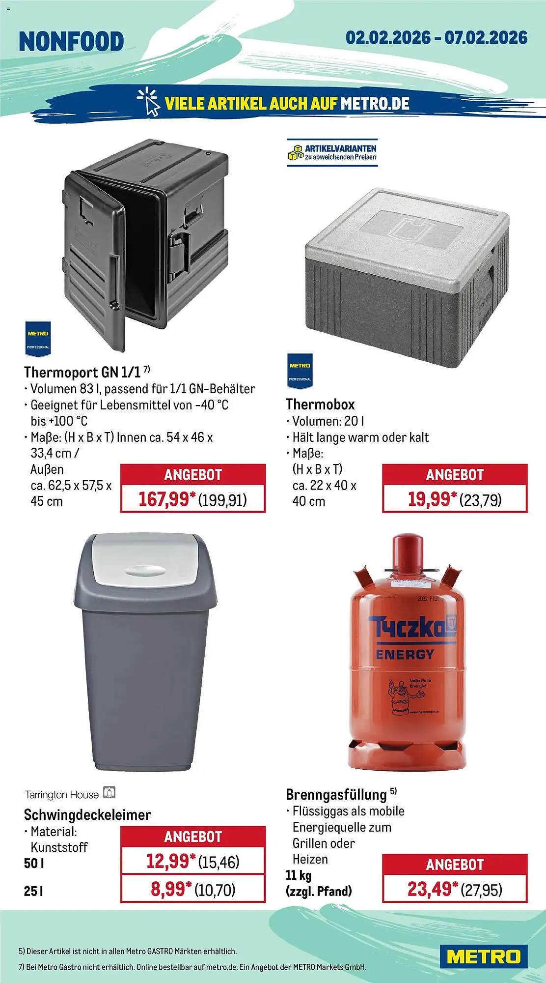 METRO Prospekt von 2. Februar bis 7. Februar 2026 - Prospekt seite 21