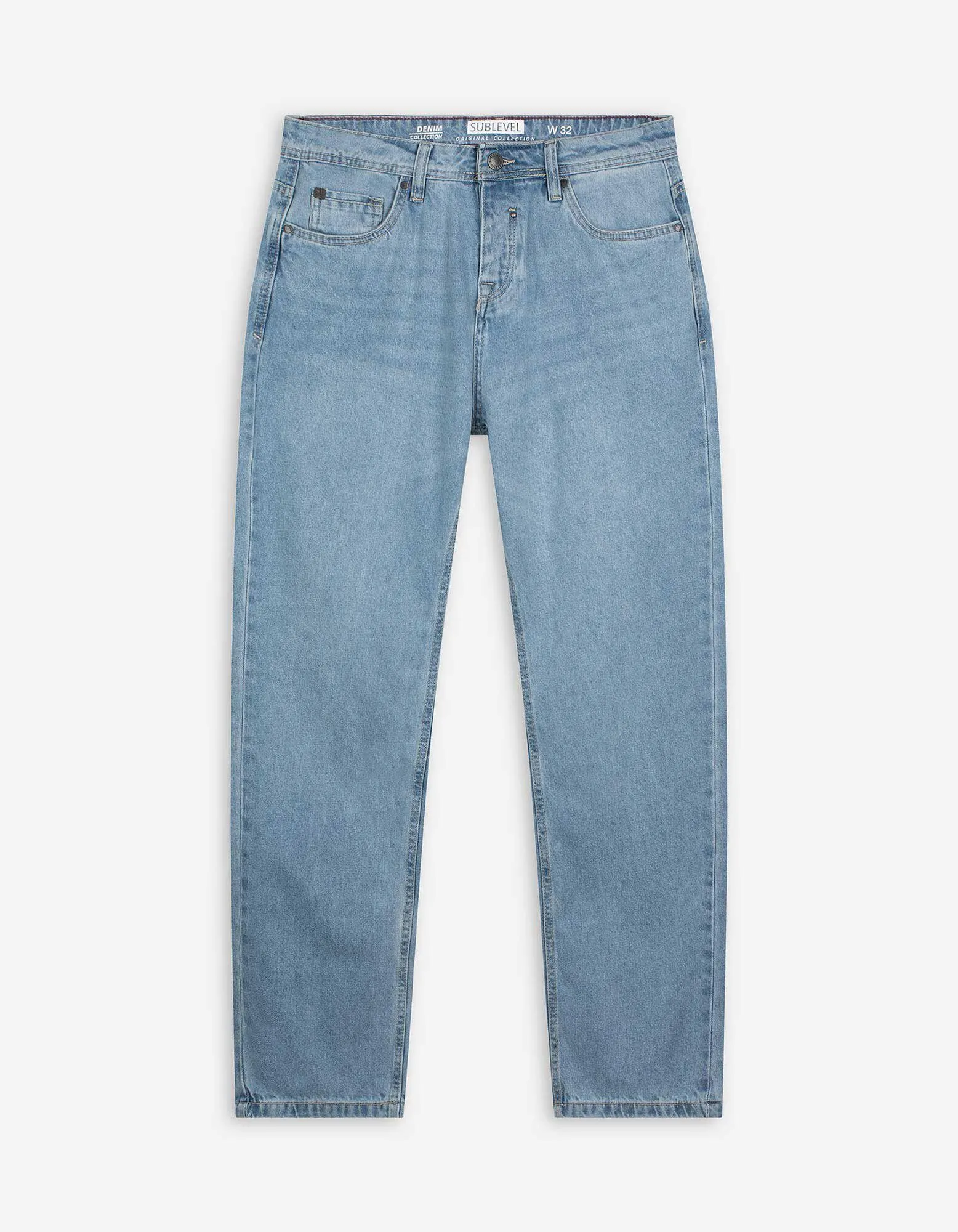 Jeans - Wascheffekte - hellblau