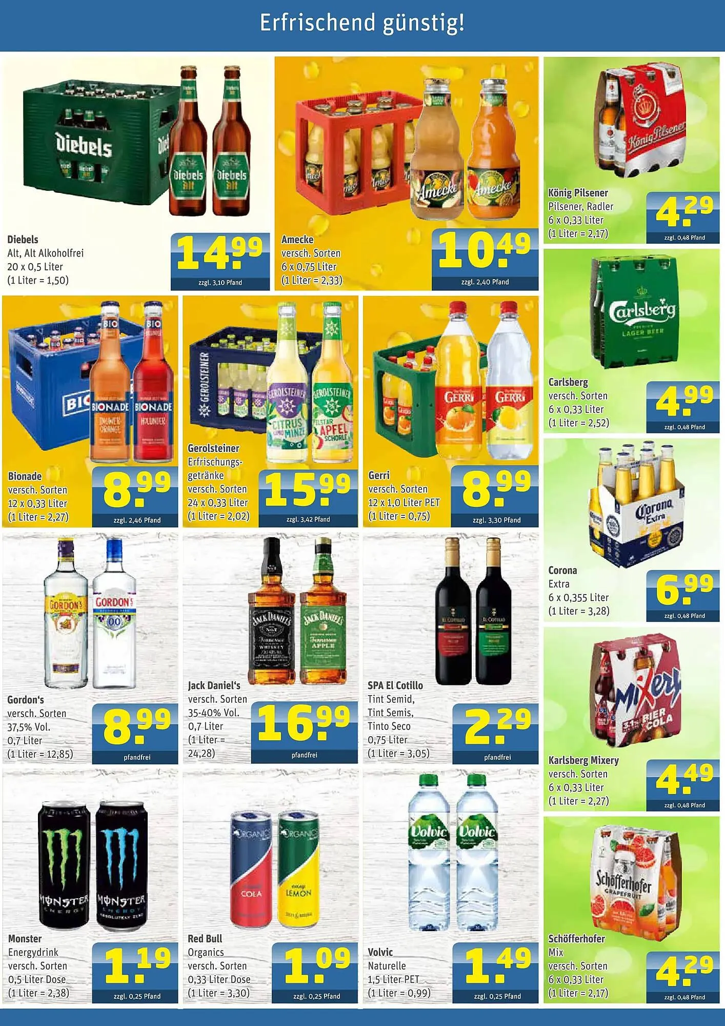 Getränke Arena Prospekt von 19. April bis 25. April 2026 - Prospekt seite 3