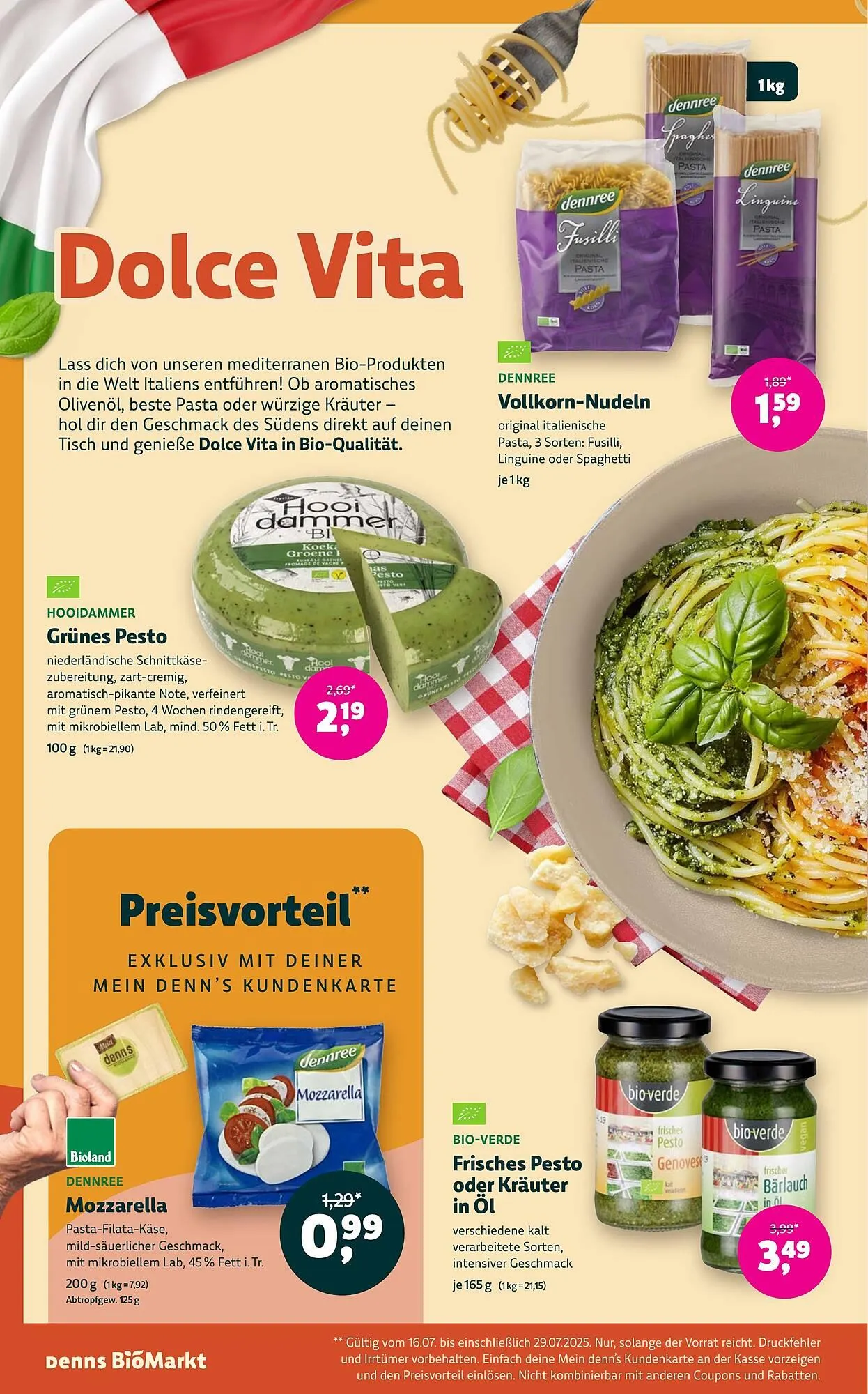 Aleco Biomarkt Prospekt von 16. Juli bis 29. Juli 2025 - Prospekt seite 2