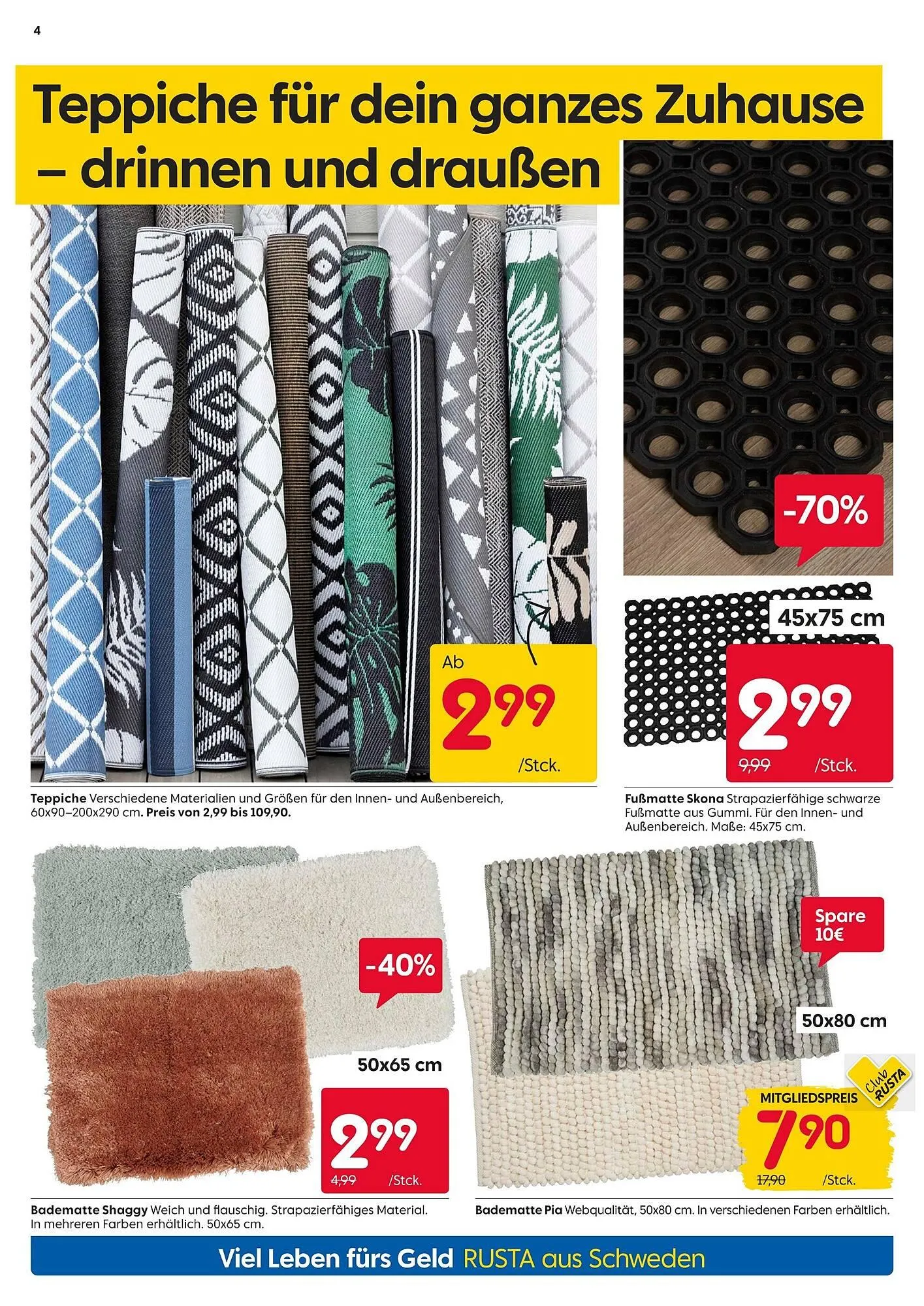 Rusta Prospekt von 24. Mai bis 30. Mai 2025 - Prospekt seite 4