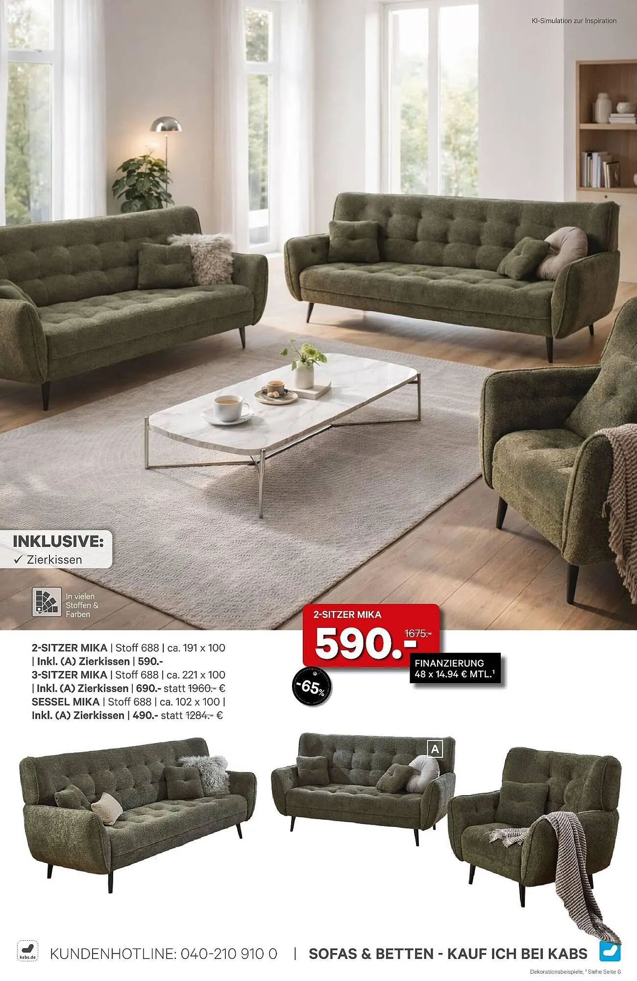 Kabs Polsterwelt Prospekt von 27. Februar bis 25. März 2026 - Prospekt seite 19