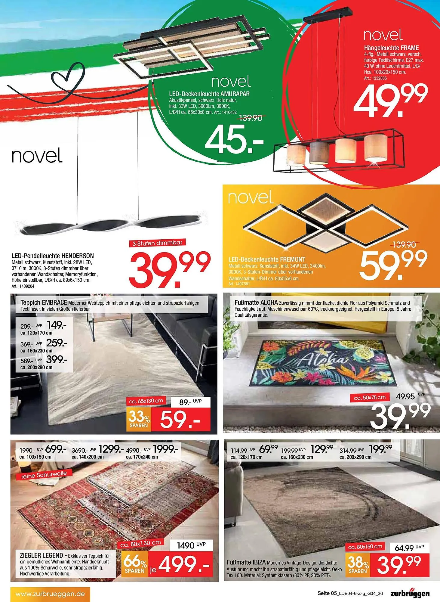 Zurbrüggen Prospekt von 10. April bis 25. April 2026 - Prospekt seite 5