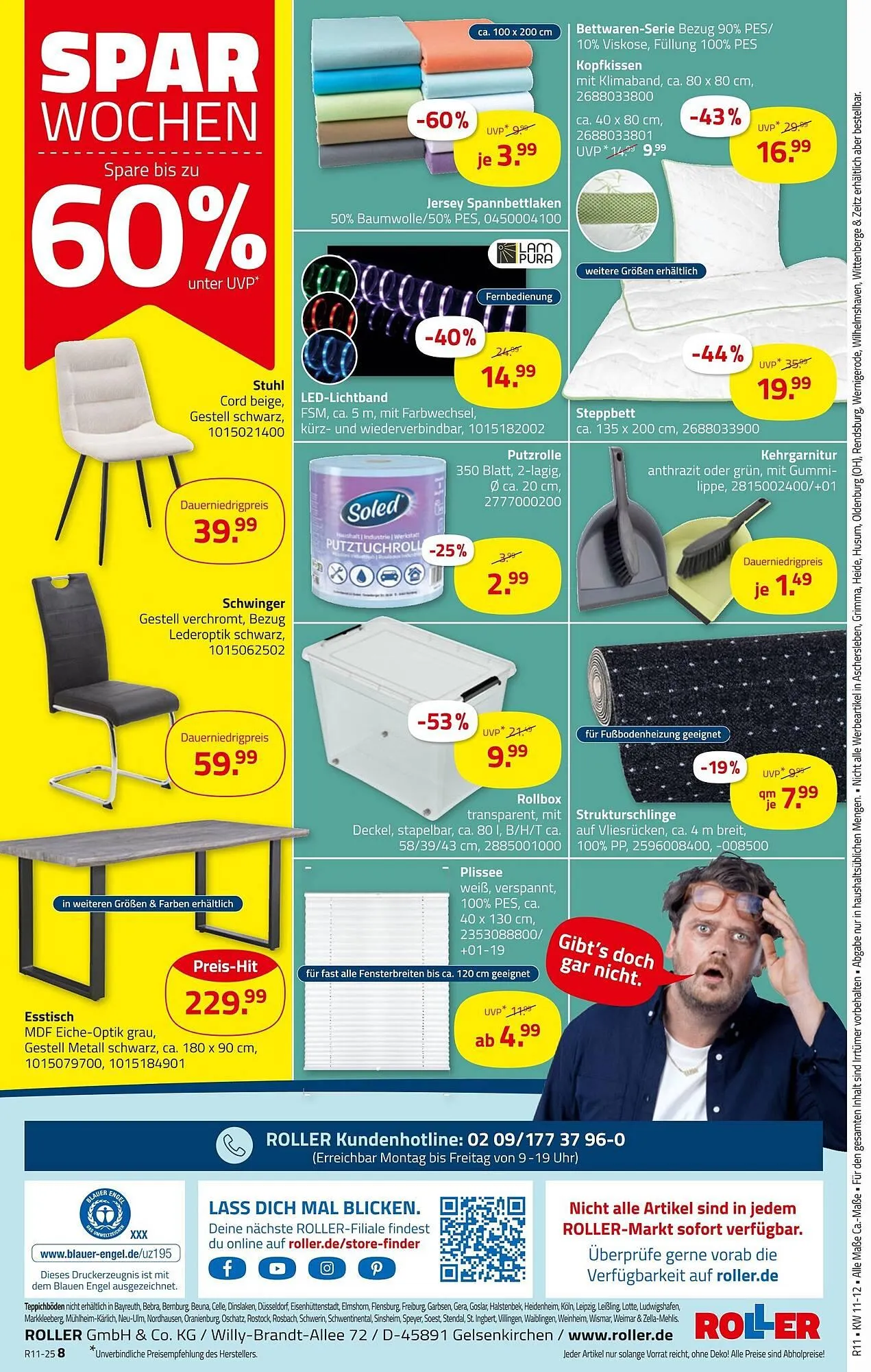 ROLLER Prospekt von 9. März bis 22. März 2025 - Prospekt seite 18