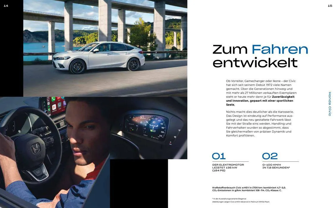Honda CIVIC BROSCHÜRE von 11. April bis 11. April 2025 - Prospekt seite 8