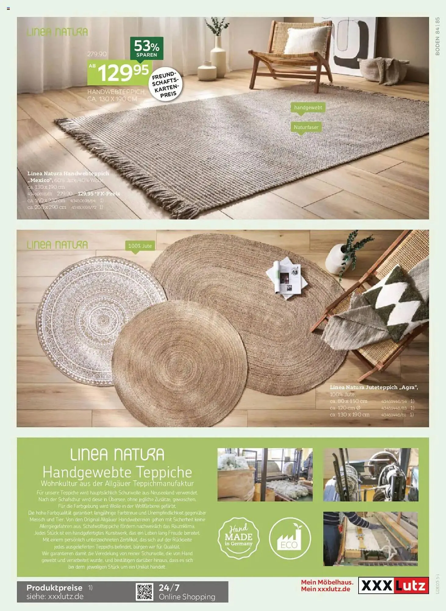 XXXLutz Prospekt von 1. März bis 30. Juni 2025 - Prospekt seite 85