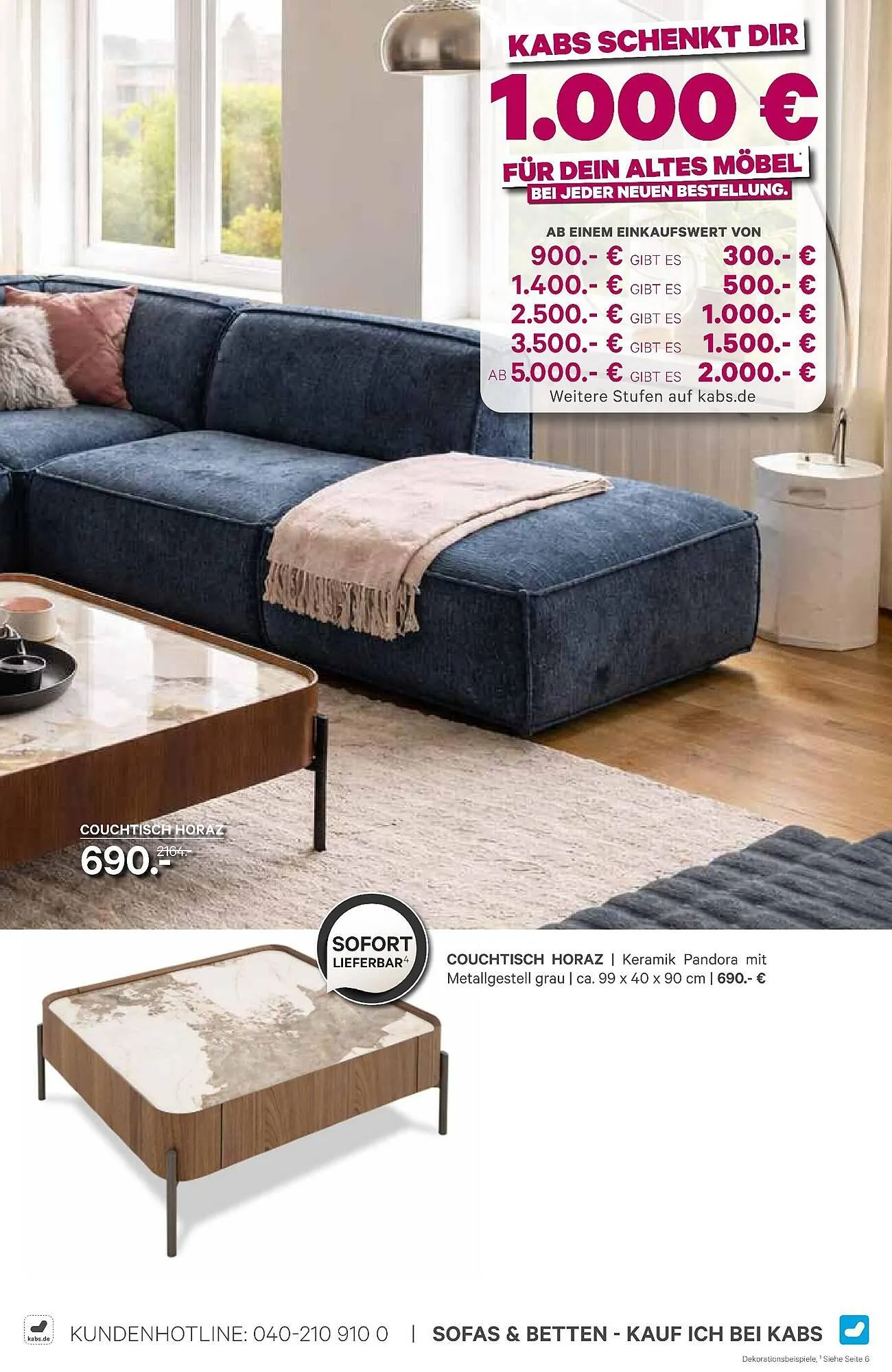 Kabs Polsterwelt Prospekt von 30. Januar bis 26. Februar 2026 - Prospekt seite 25