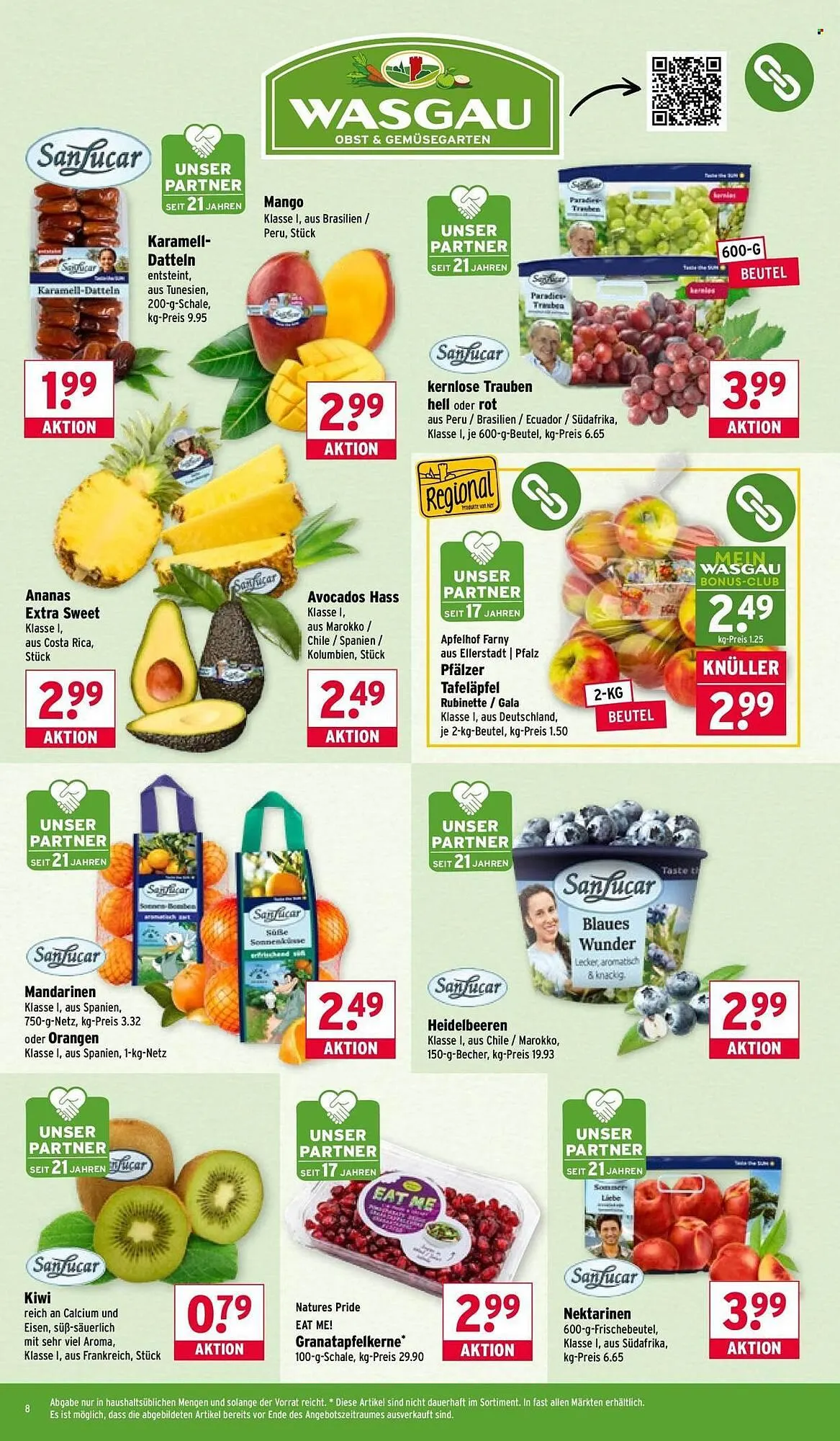 Wasgau Prospekt von 2. Februar bis 7. Februar 2026 - Prospekt seite 8