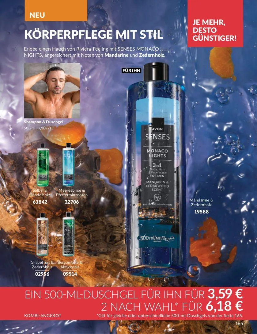 Avon Aktueller Prospekt von 4. Juni bis 18. Juni 2025 - Prospekt seite 165