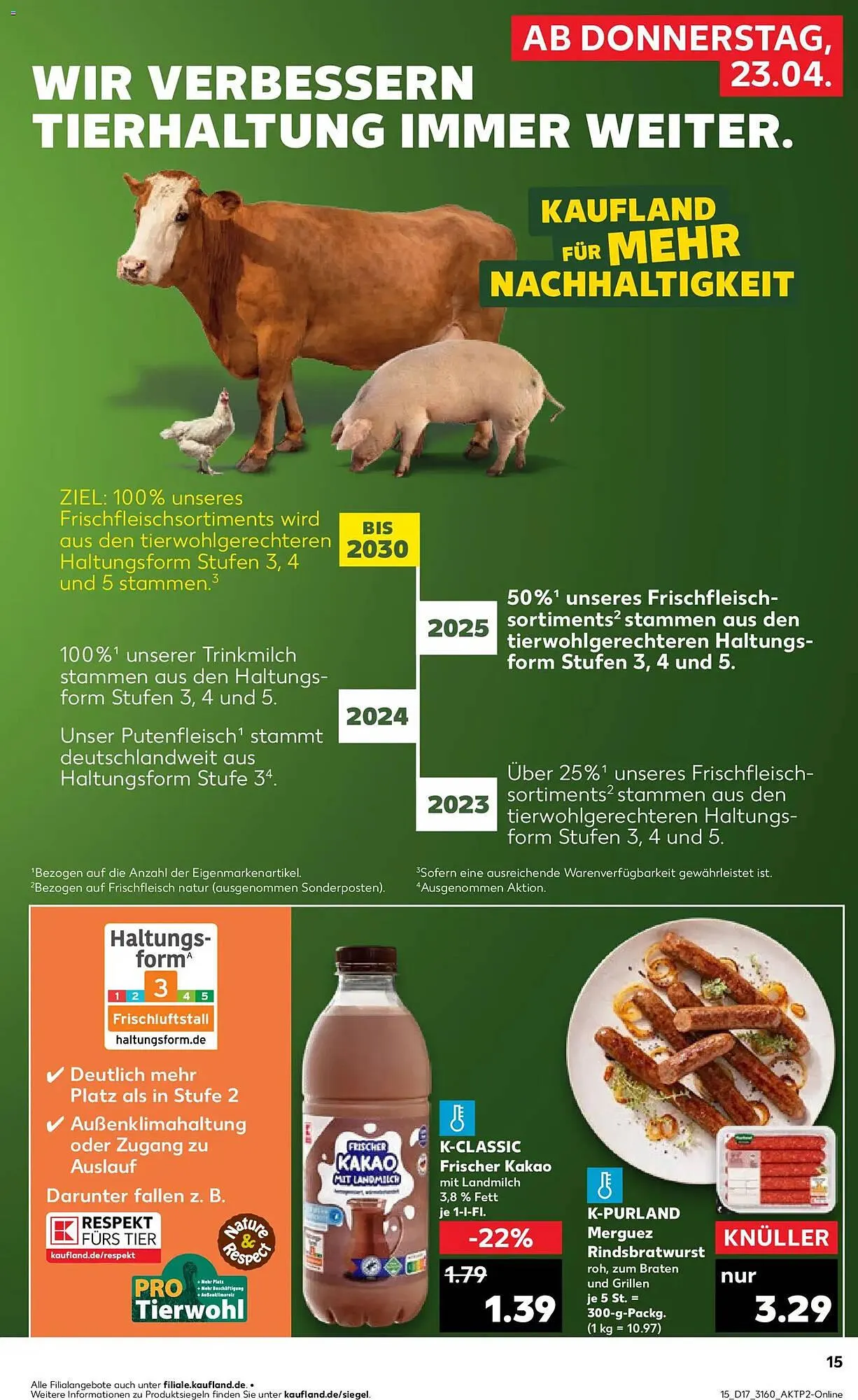 Kaufland Prospekt von 23. April bis 29. April 2026 - Prospekt seite 15