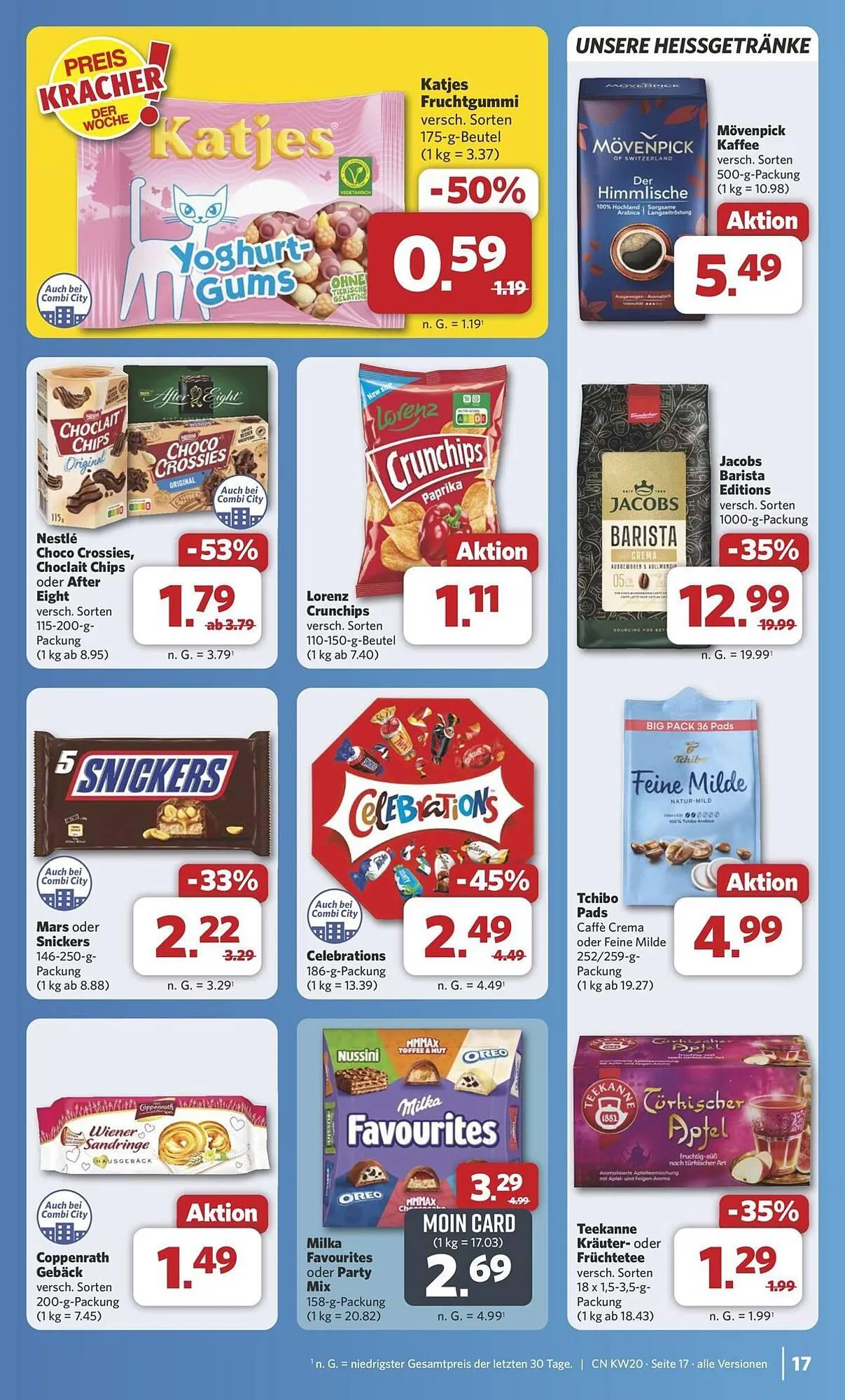 Combi Prospekt von 11. Mai bis 17. Mai 2025 - Prospekt seite 22