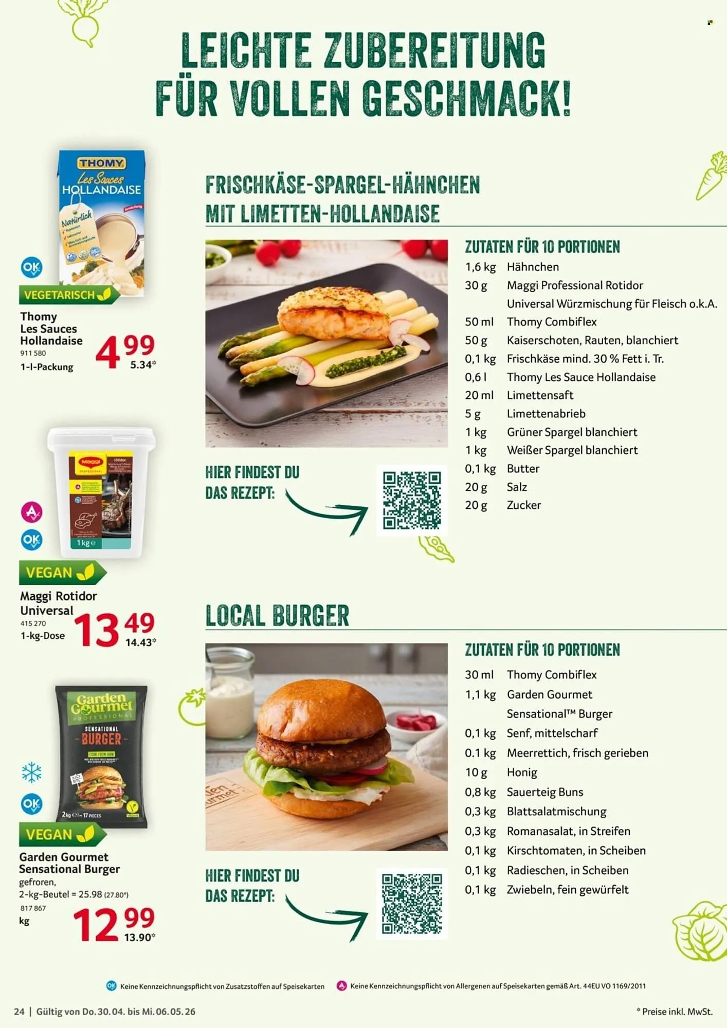 Selgros Prospekt von 30. April bis 6. Mai 2026 - Prospekt seite 24