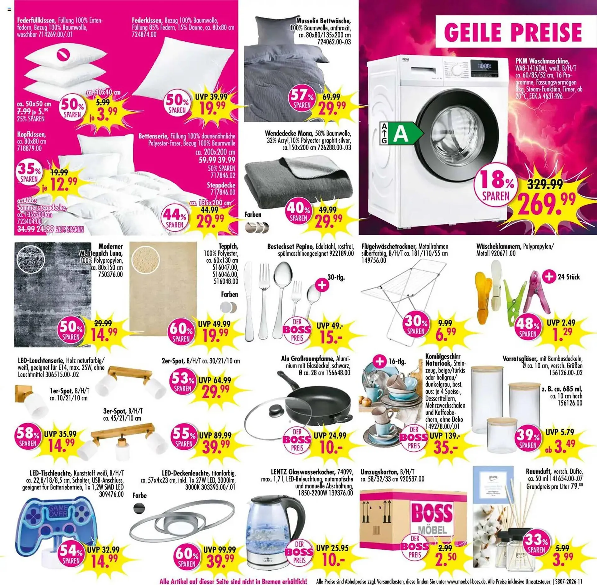 Möbel Boss Prospekt von 7. Februar bis 13. Februar 2026 - Prospekt seite 11