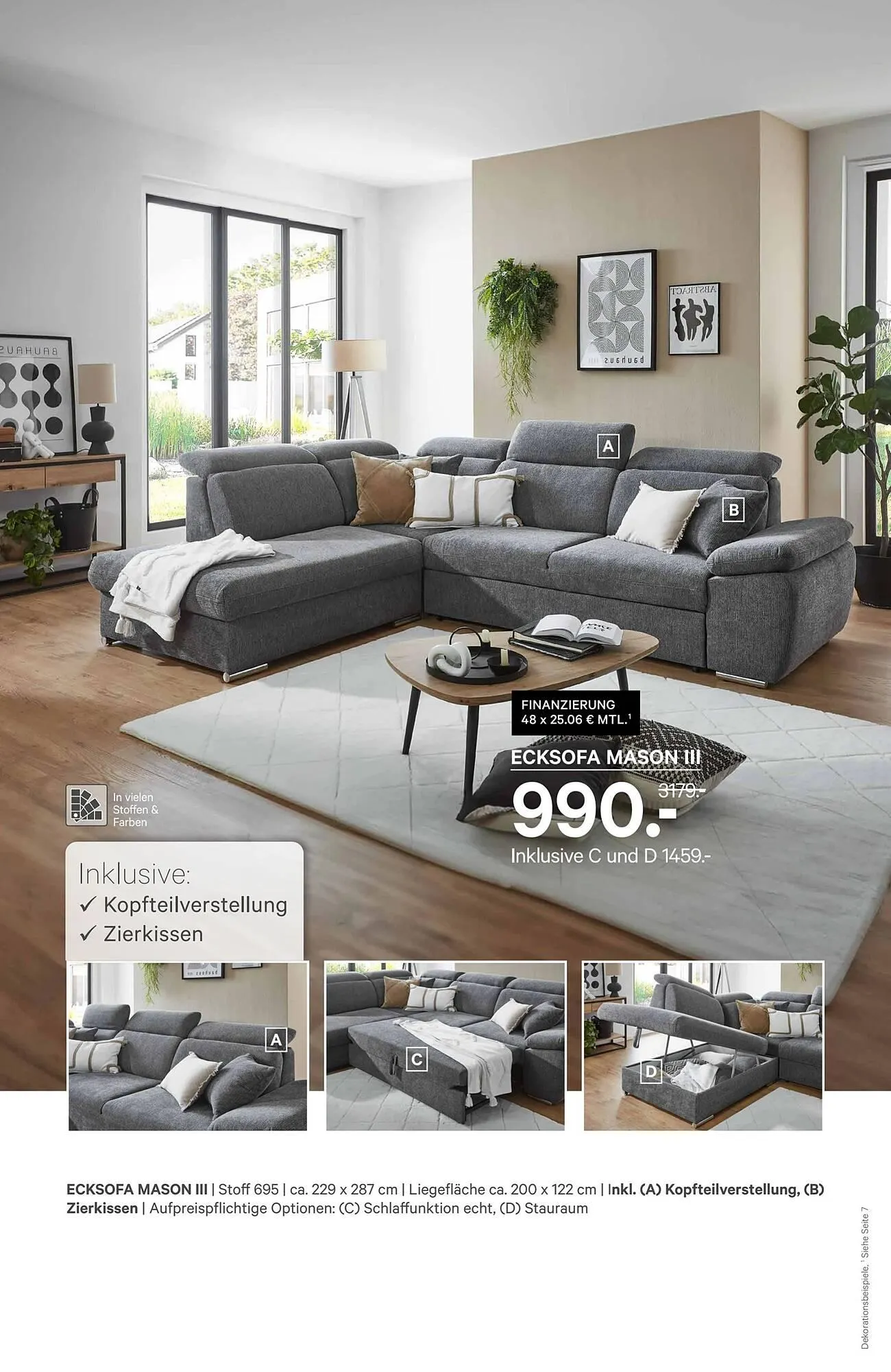 Kabs Polsterwelt Prospekt von 25. Juli bis 29. August 2025 - Prospekt seite 13