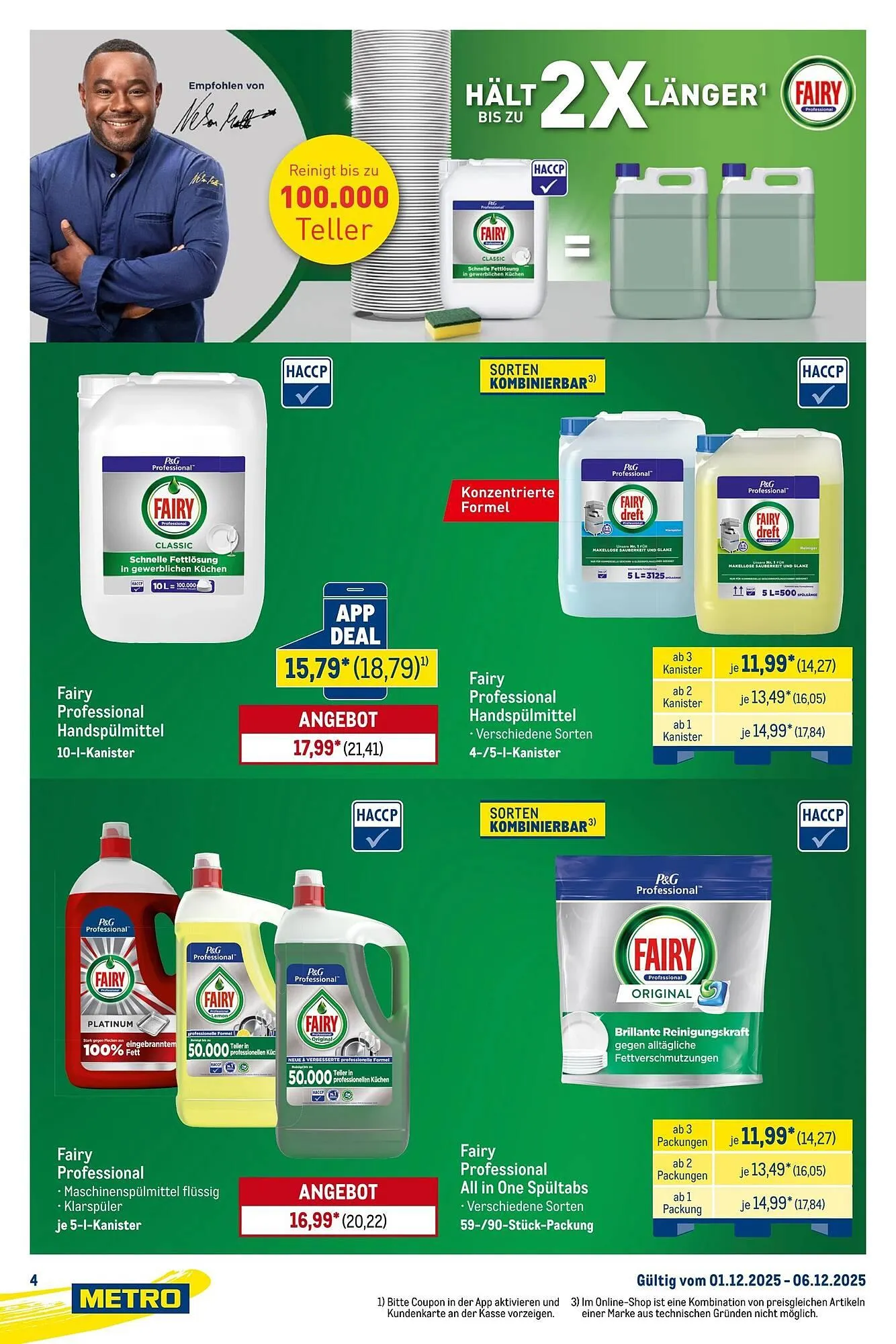 METRO Prospekt von 1. Dezember bis 7. Dezember 2025 - Prospekt seite 4