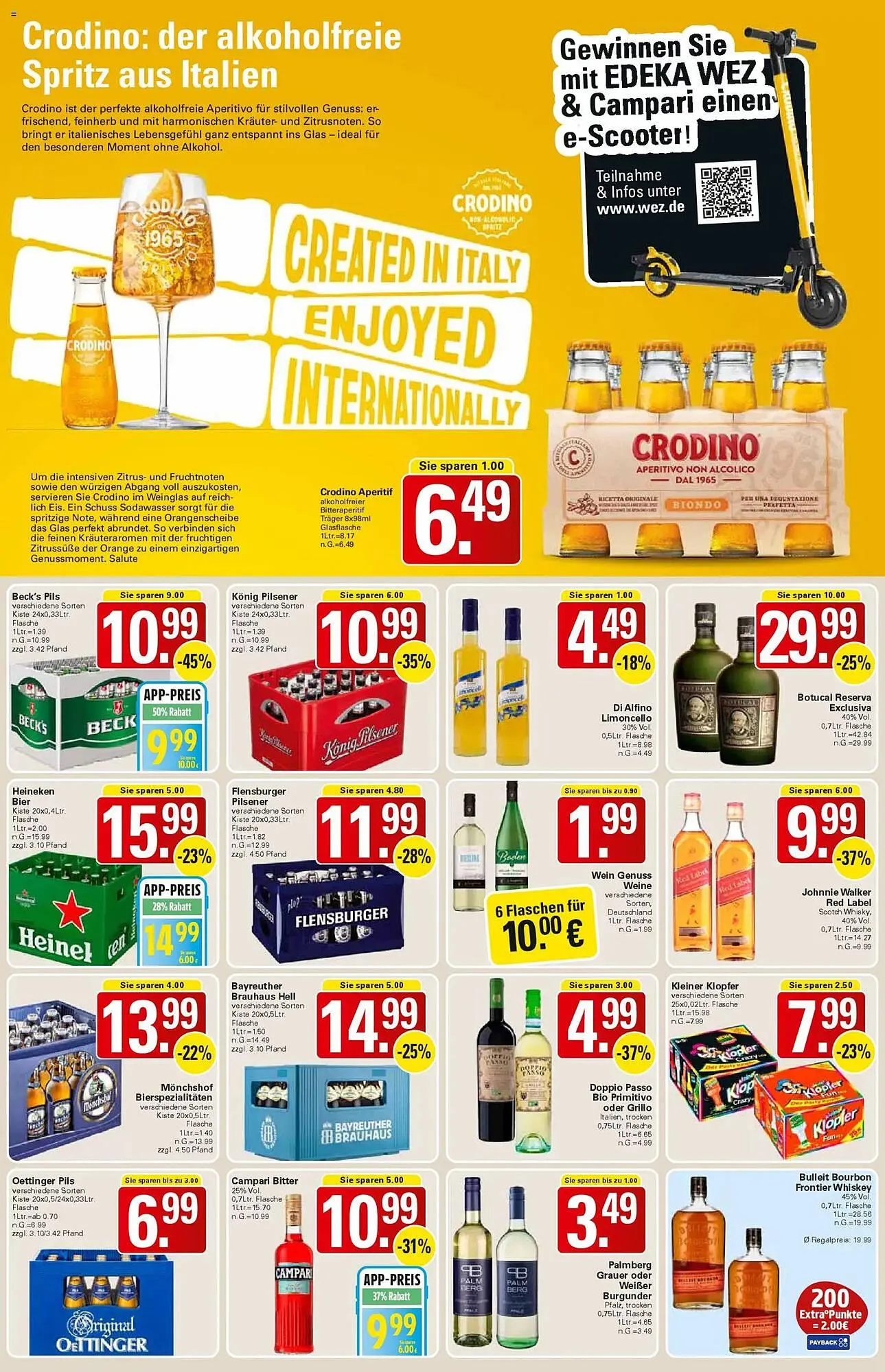 WEZ Prospekt von 13. April bis 18. April 2026 - Prospekt seite 13