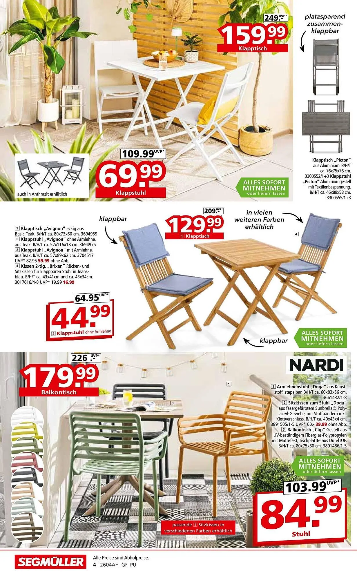 Segmüller Prospekt von 11. April bis 2. Mai 2026 - Prospekt seite 4