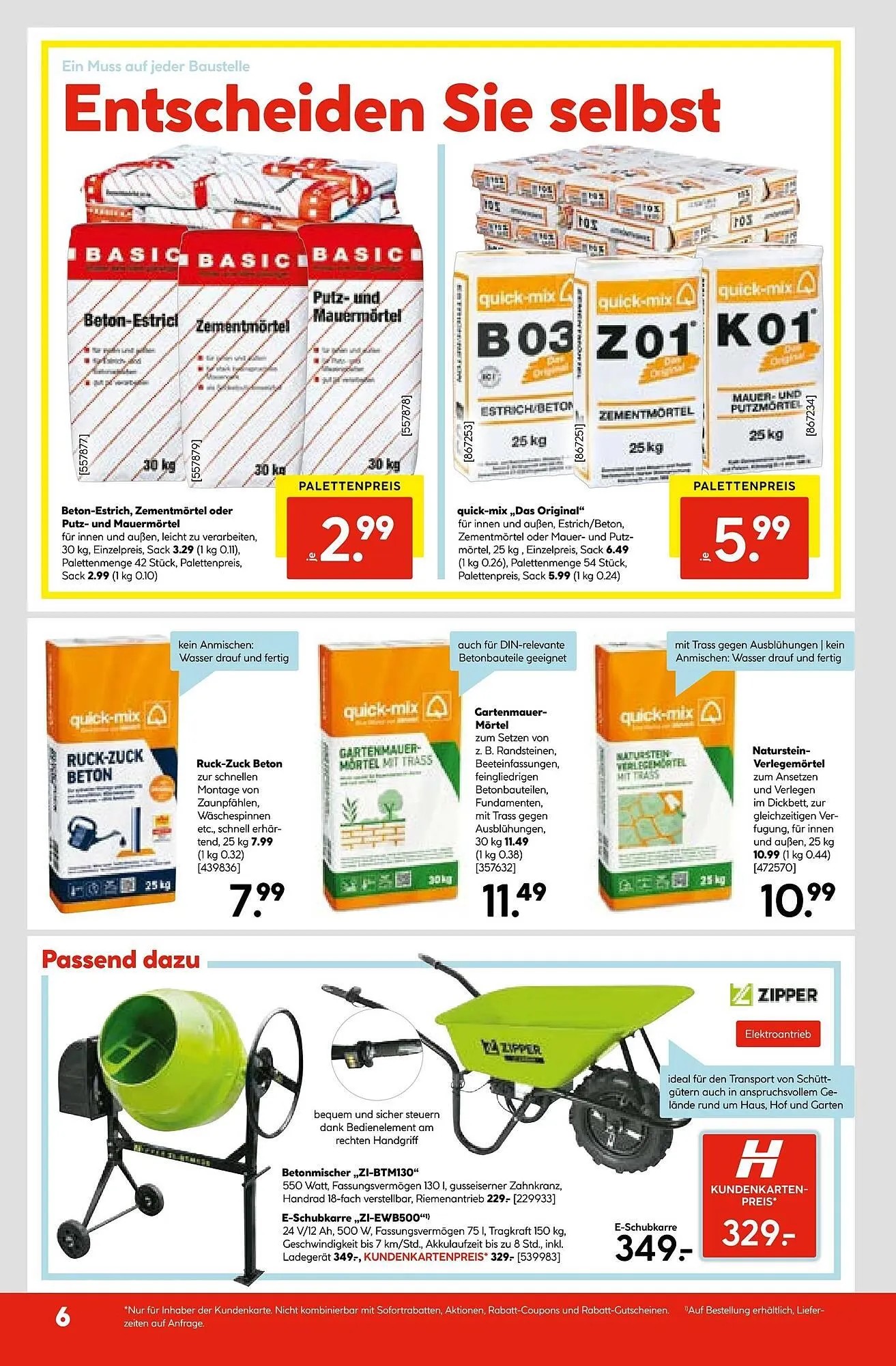 Hellweg Prospekt von 26. Mai bis 1. Juni 2025 - Prospekt seite 6