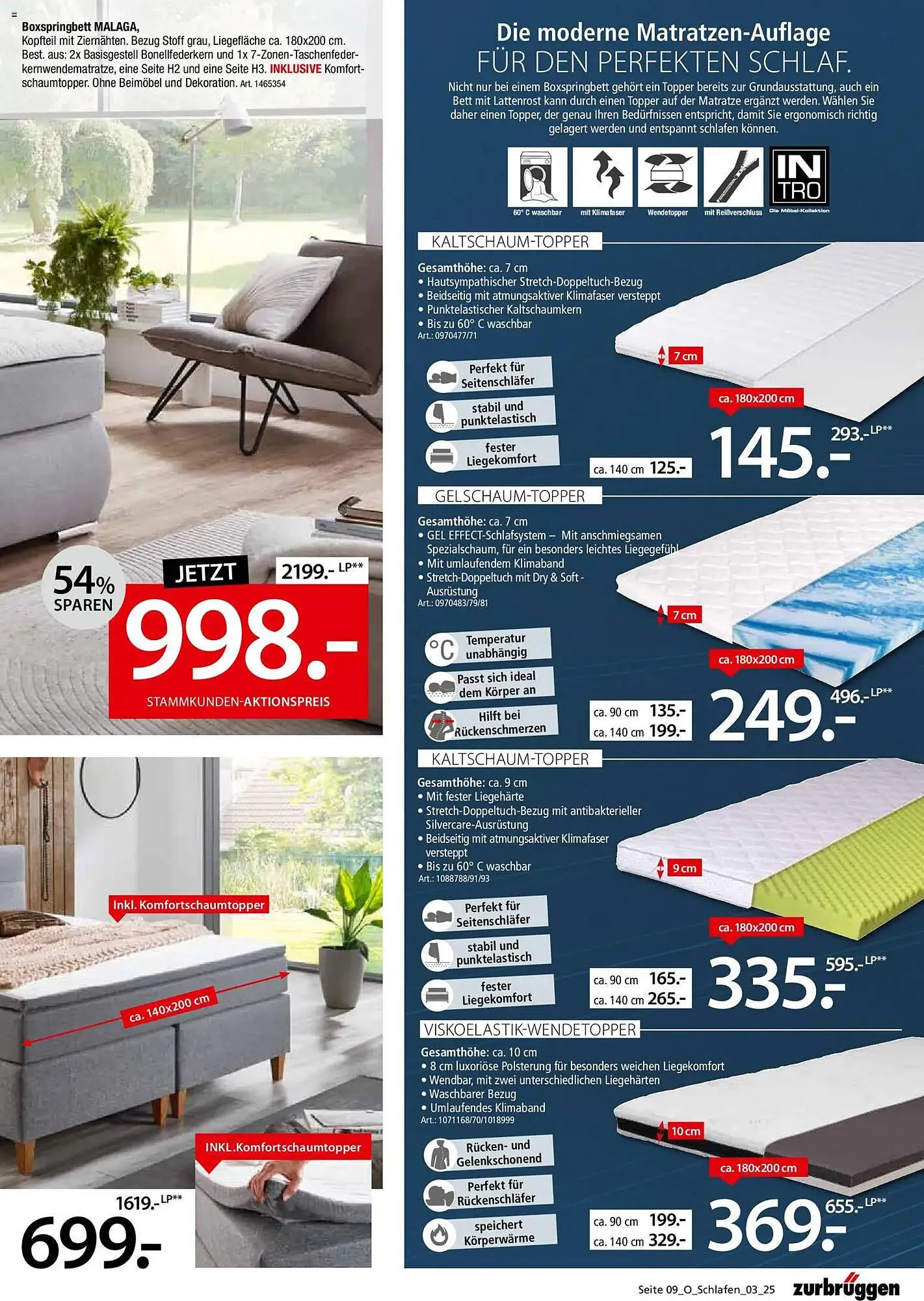 Zurbrüggen Prospekt von 18. Dezember bis 31. März 2026 - Prospekt seite 9