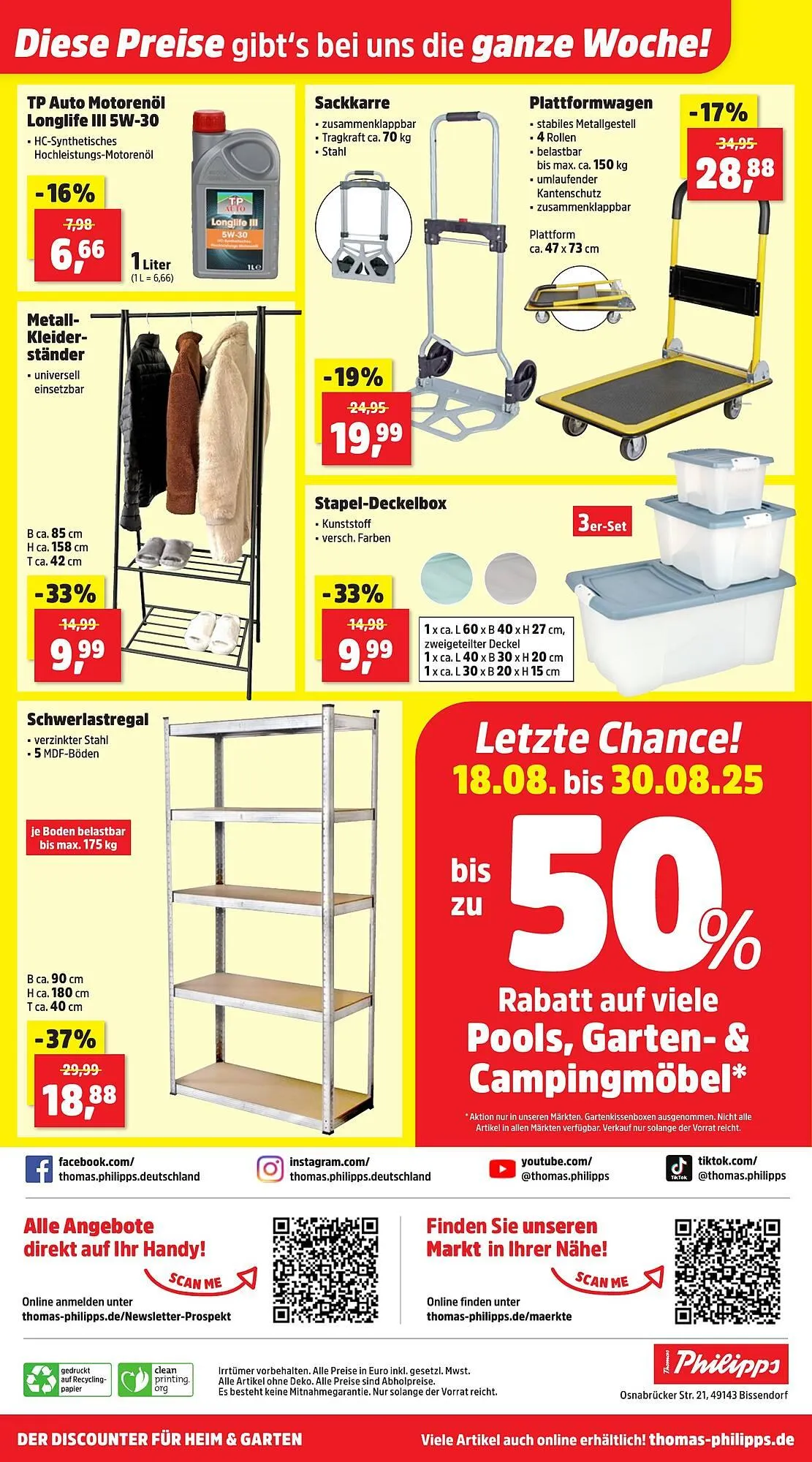 Thomas Philipps Prospekt von 18. August bis 23. August 2025 - Prospekt seite 11